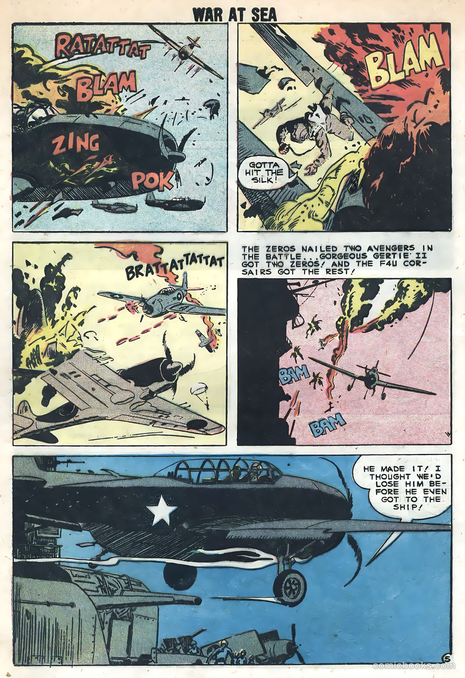 War at Sea #30 (1959) — page 8 of 36