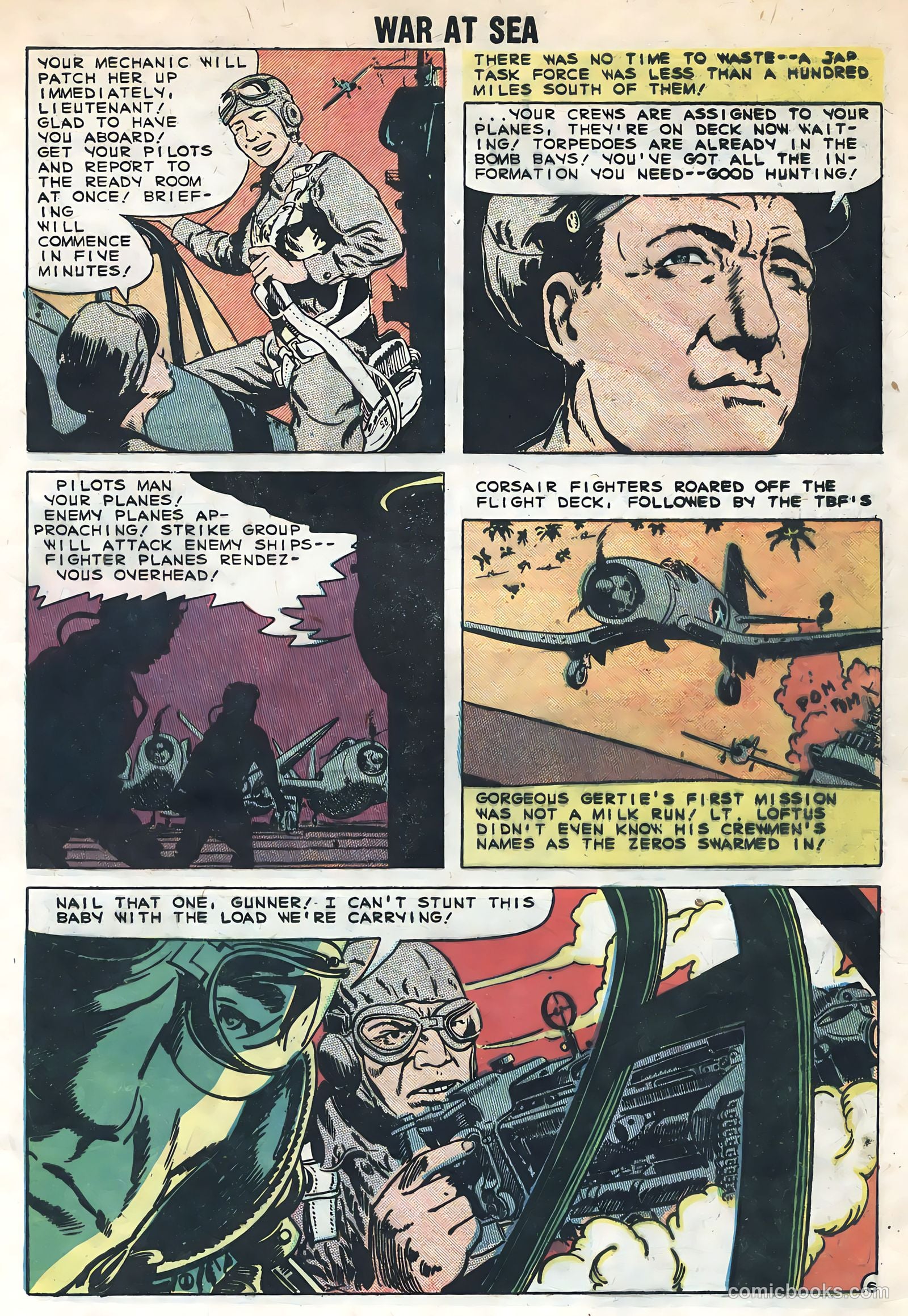 War at Sea #30 (1959) — page 9 of 36