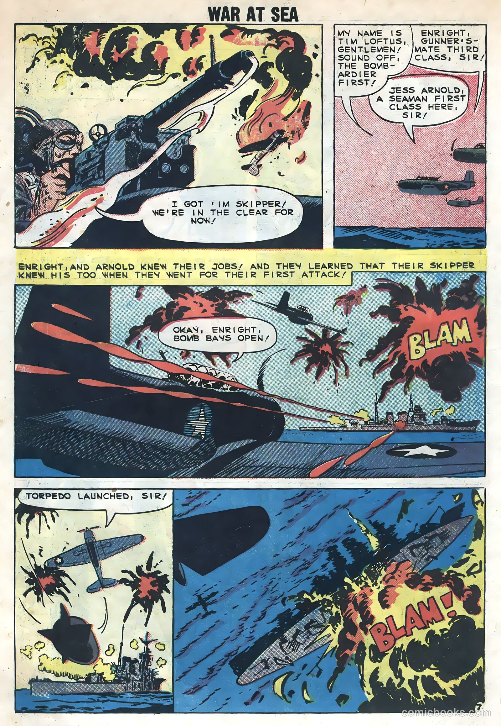 War at Sea #30 (1959) — page 10 of 36