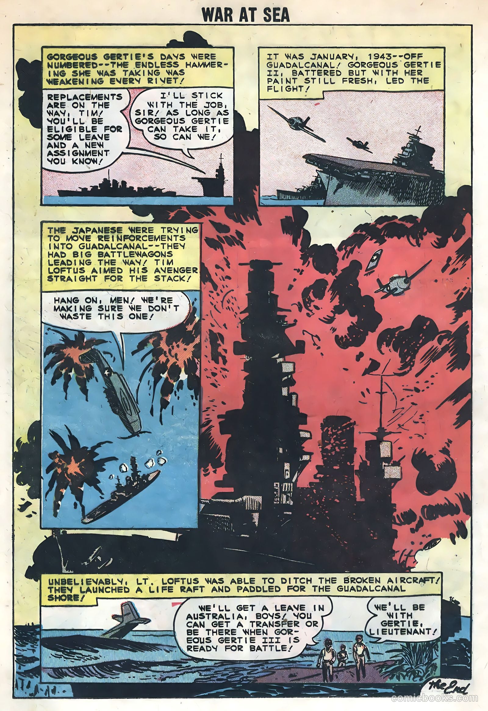 War at Sea #30 (1959) — page 12 of 36