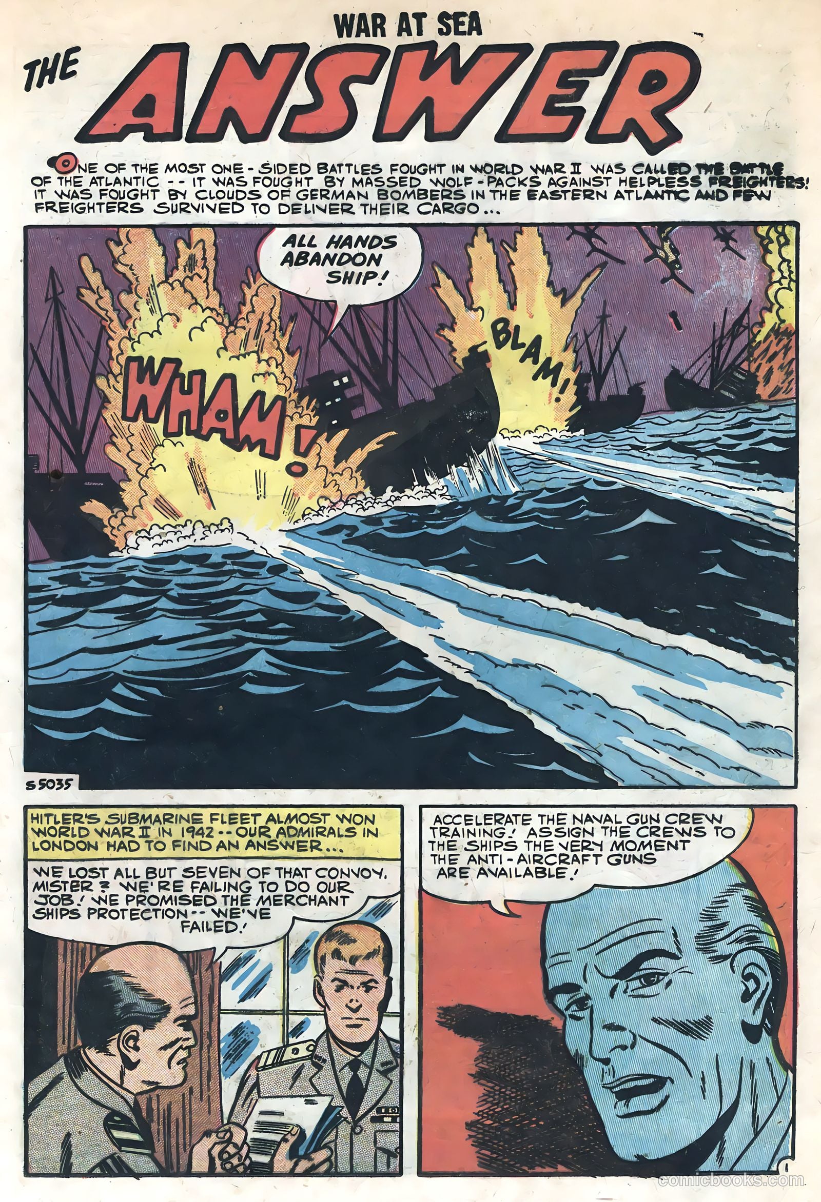War at Sea #30 (1959) — page 13 of 36