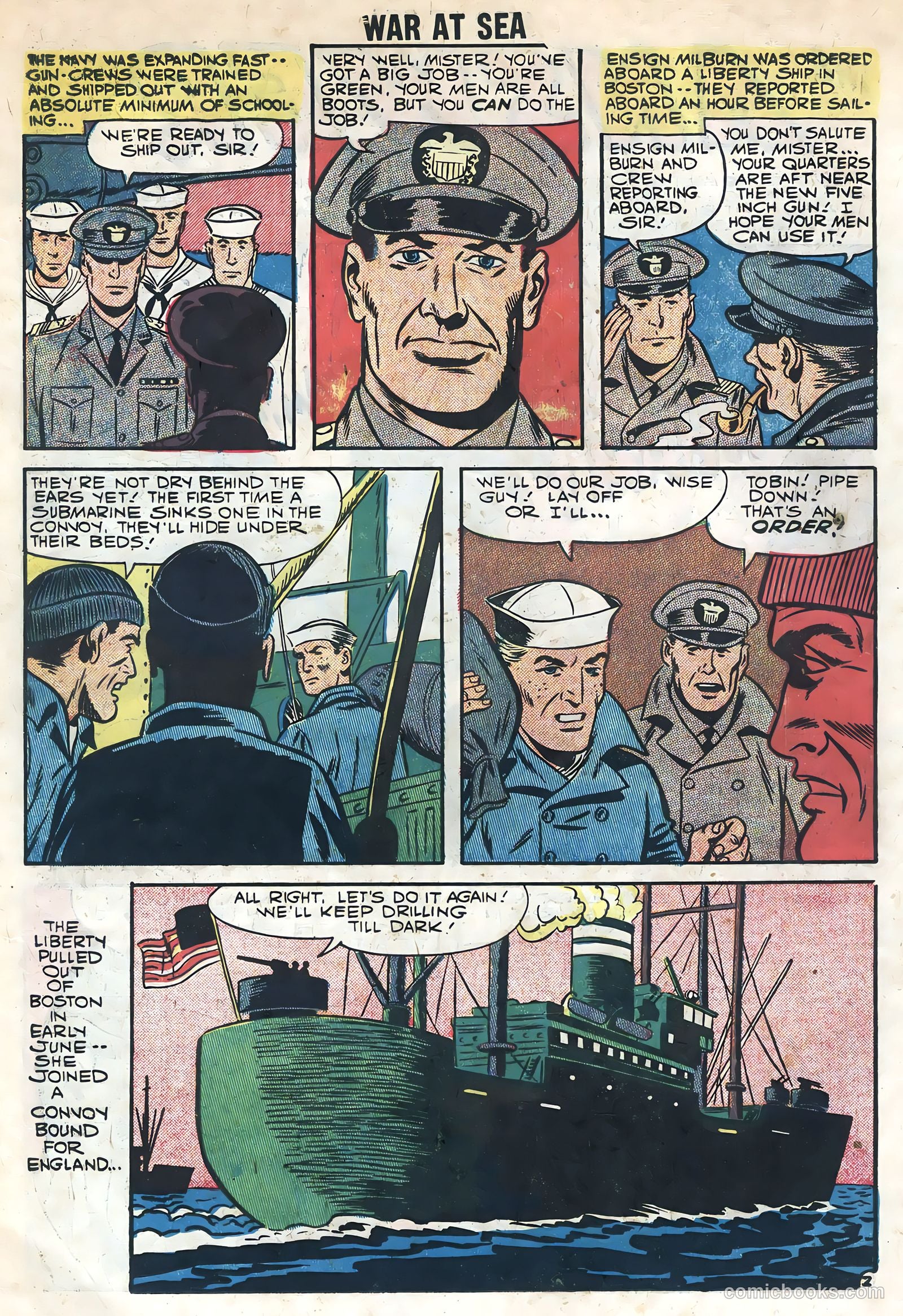 War at Sea #30 (1959) — page 14 of 36