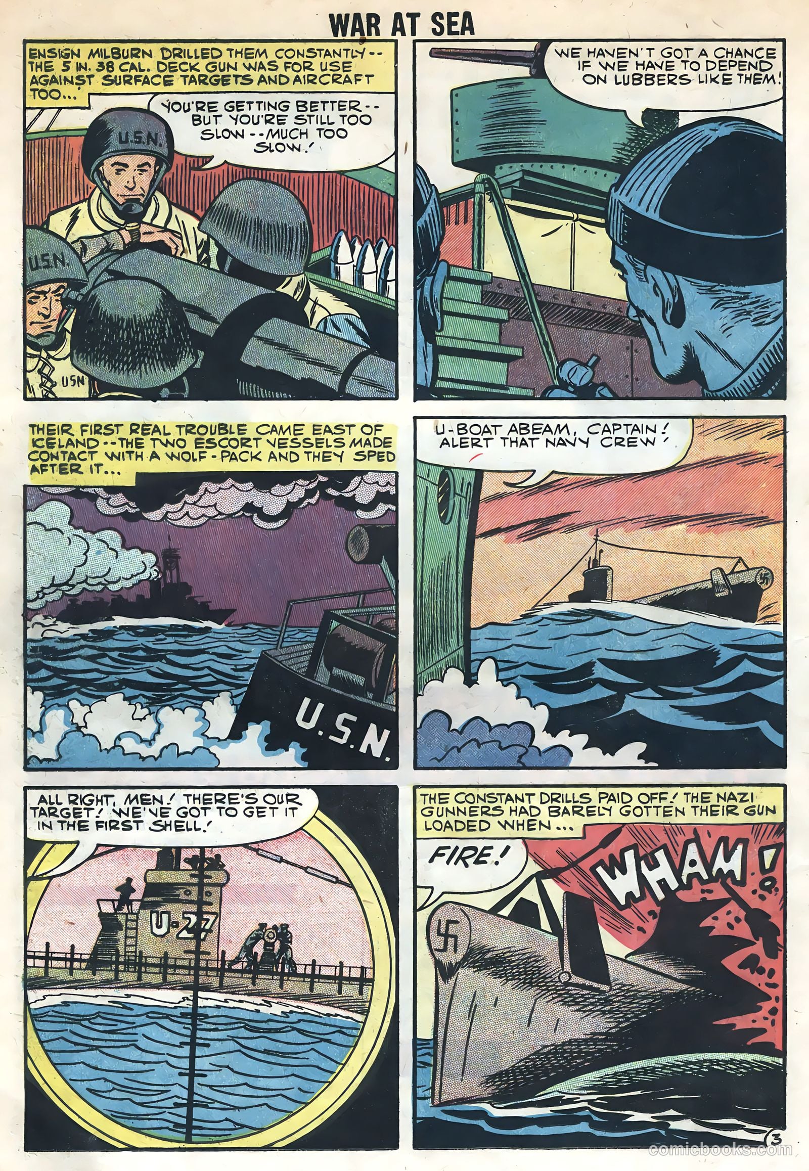 War at Sea #30 (1959) — page 16 of 36