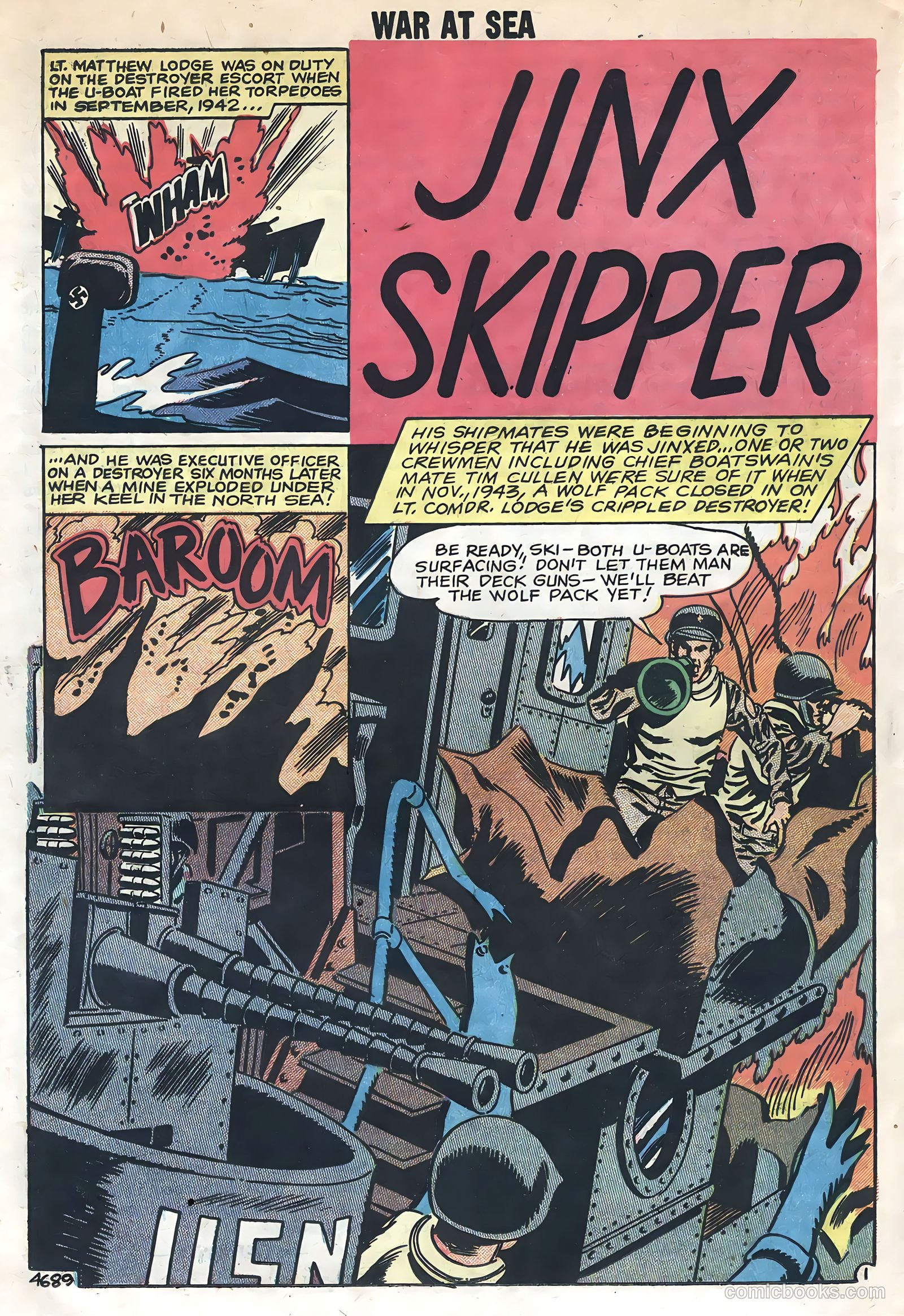 War at Sea #30 (1959) — page 20 of 36
