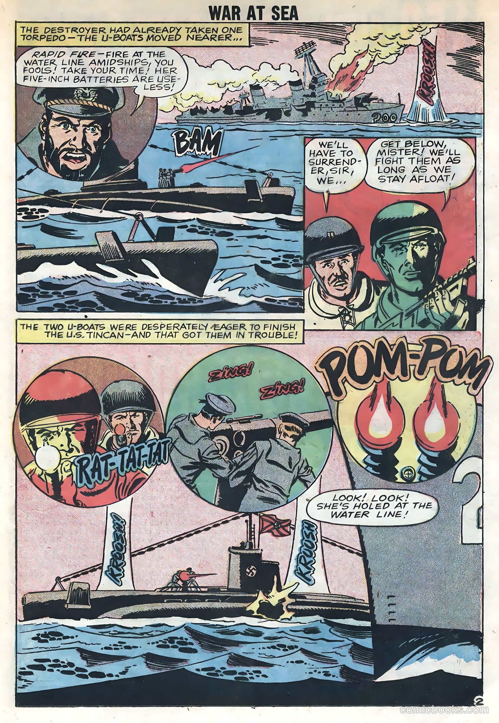 War at Sea #30 (1959) — page 21 of 36