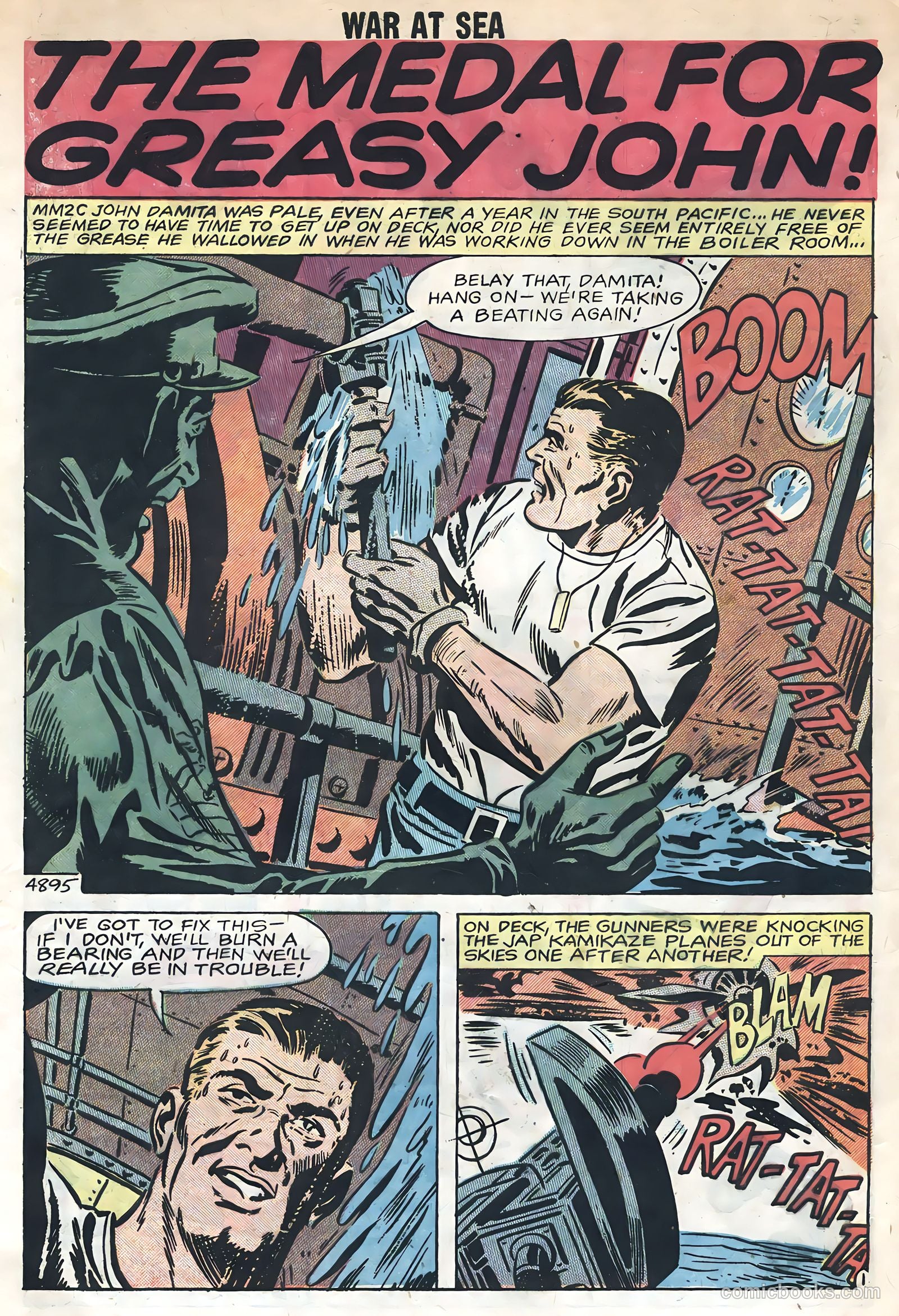 War at Sea #30 (1959) — page 28 of 36