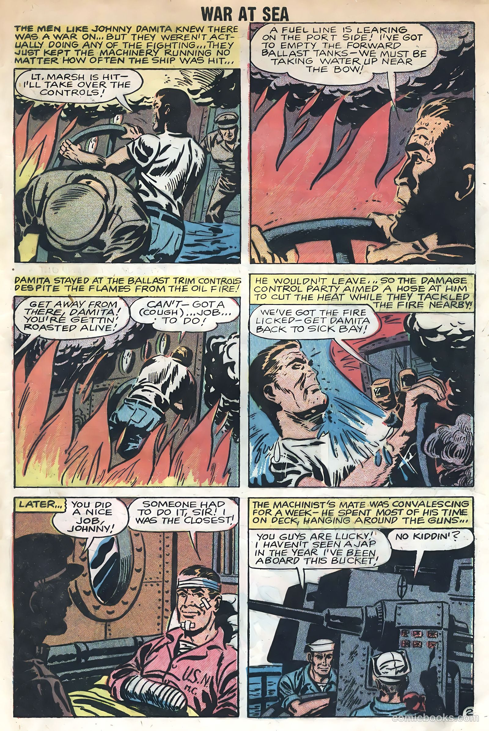 War at Sea #30 (1959) — page 29 of 36