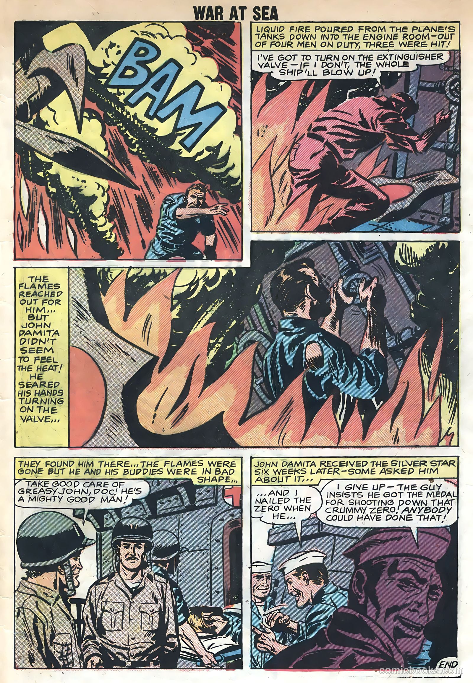 War at Sea #30 (1959) — page 33 of 36