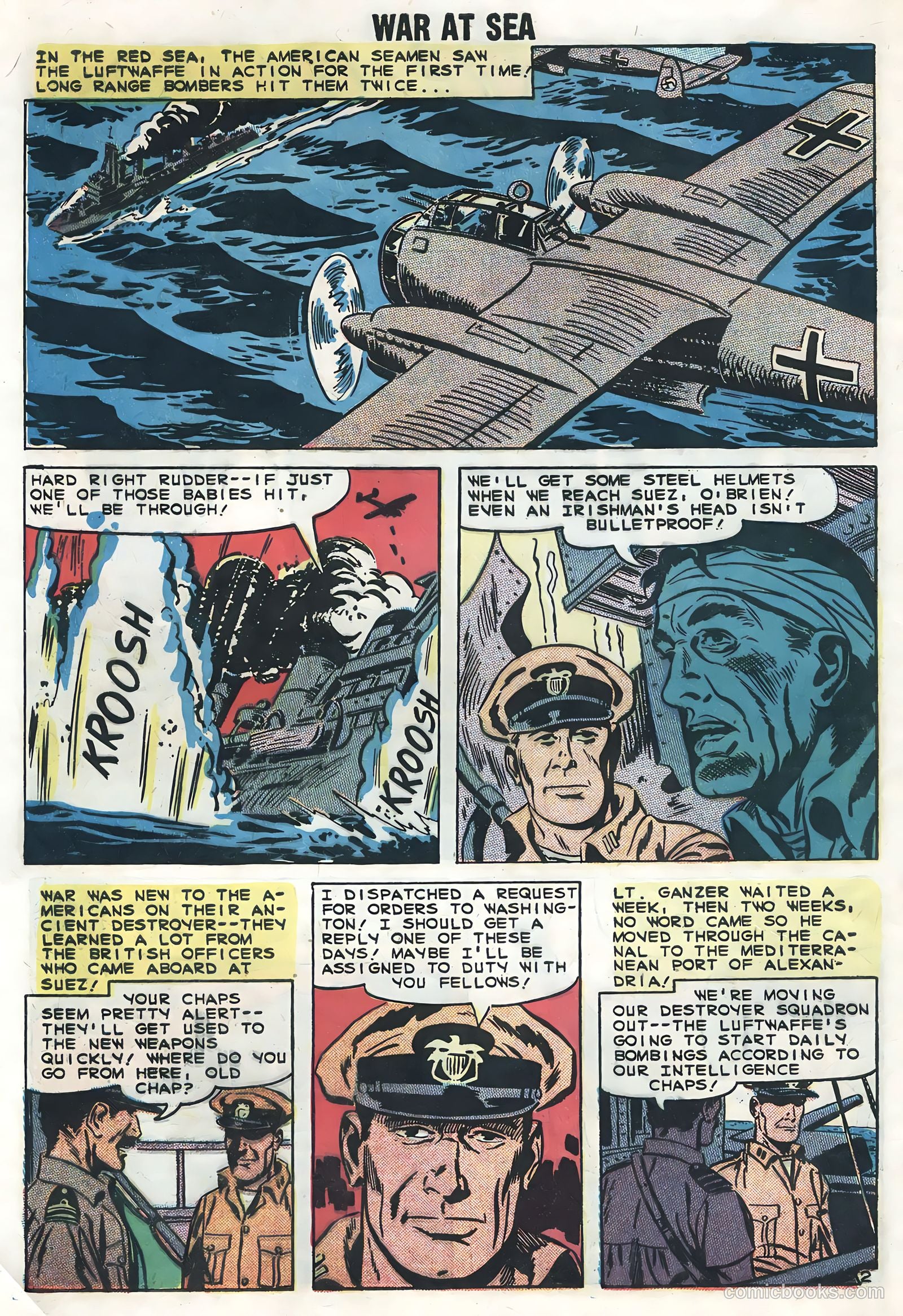 War at Sea #31 (1959) — page 4 of 36