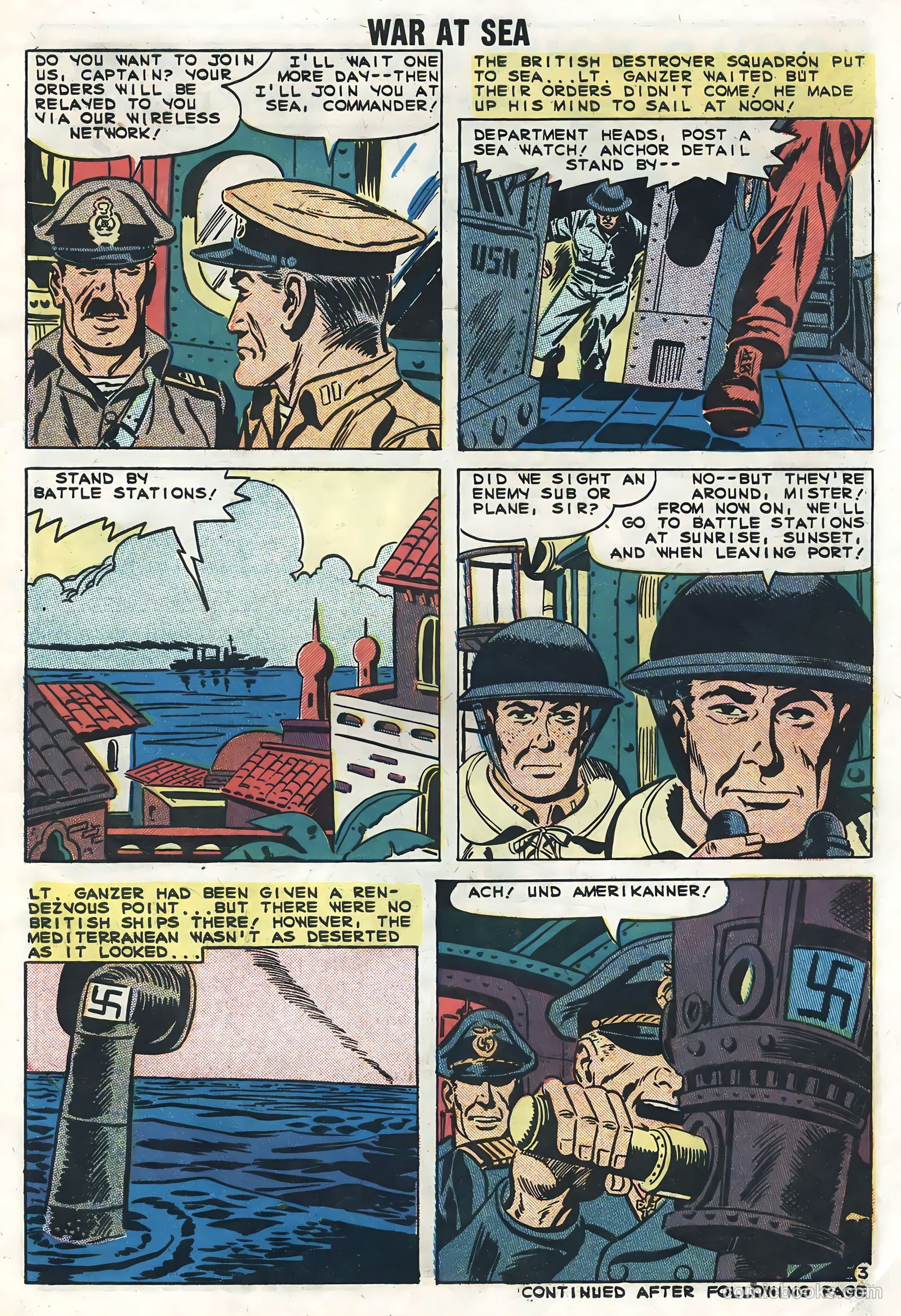 War at Sea #31 (1959) — page 5 of 36