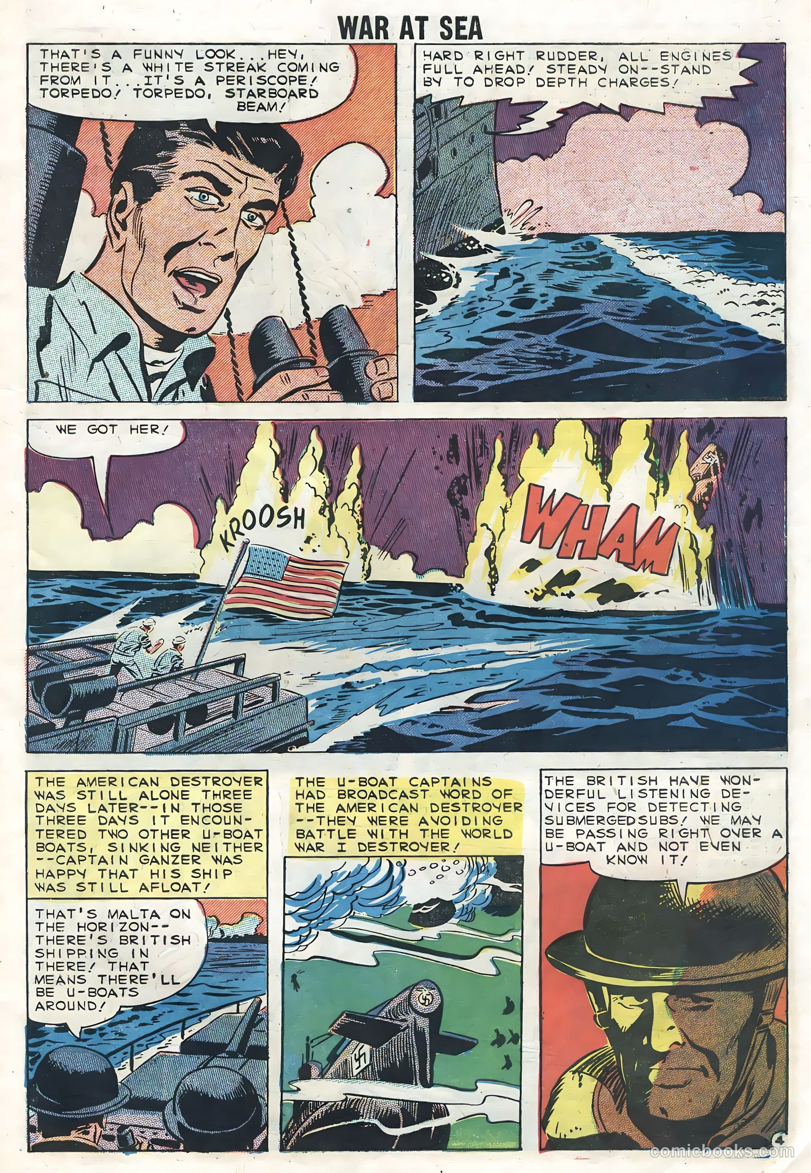 War at Sea #31 (1959) — page 7 of 36