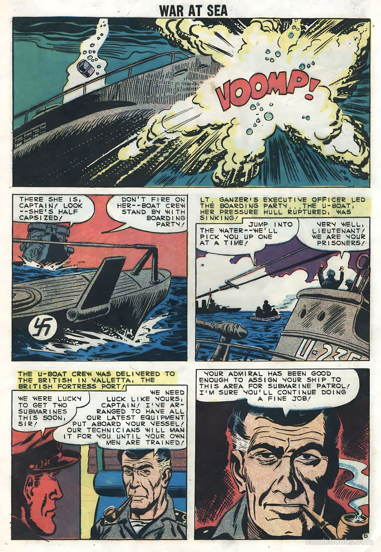War at Sea #31 (1959) — page 9 of 36