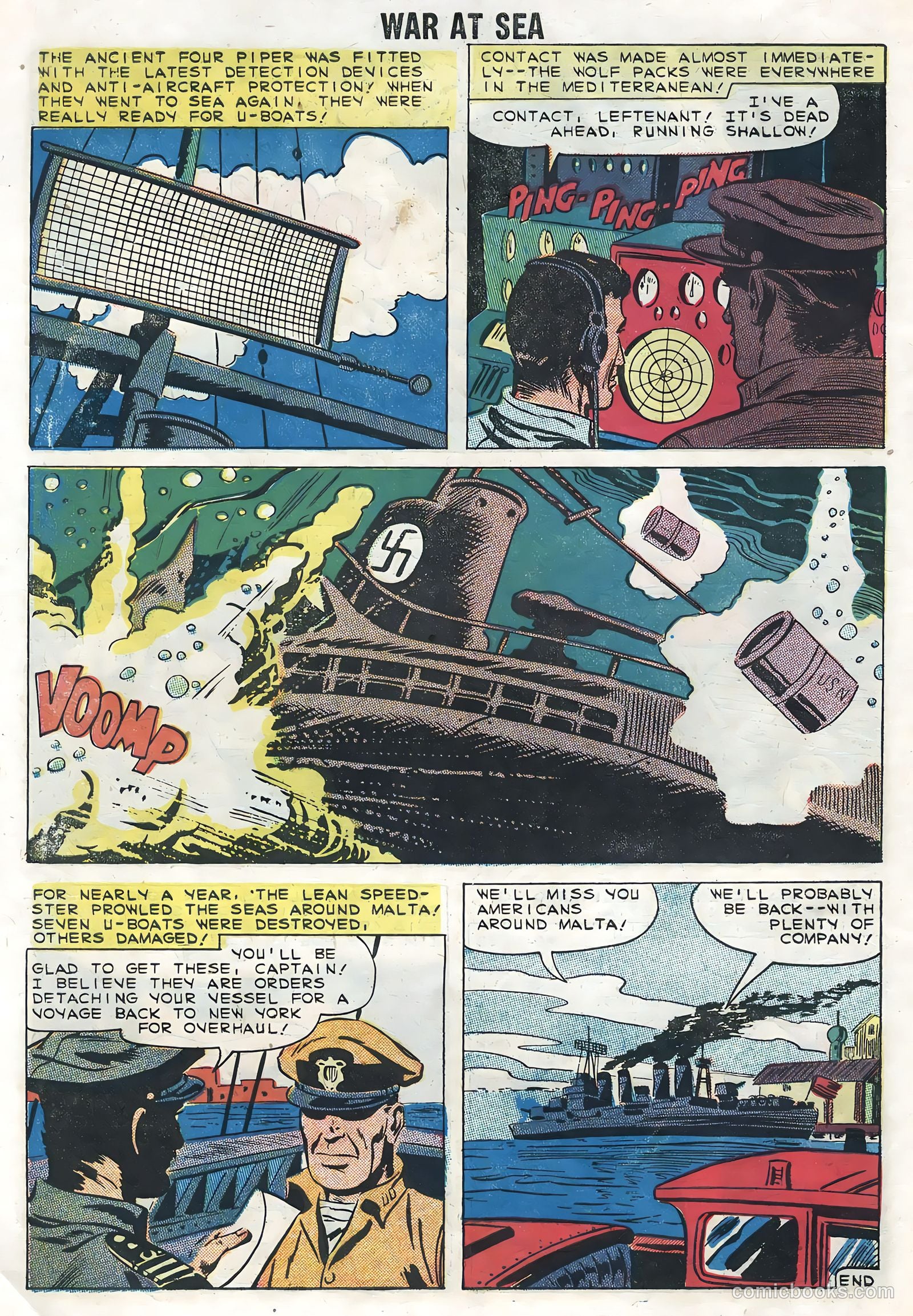 War at Sea #31 (1959) — page 10 of 36