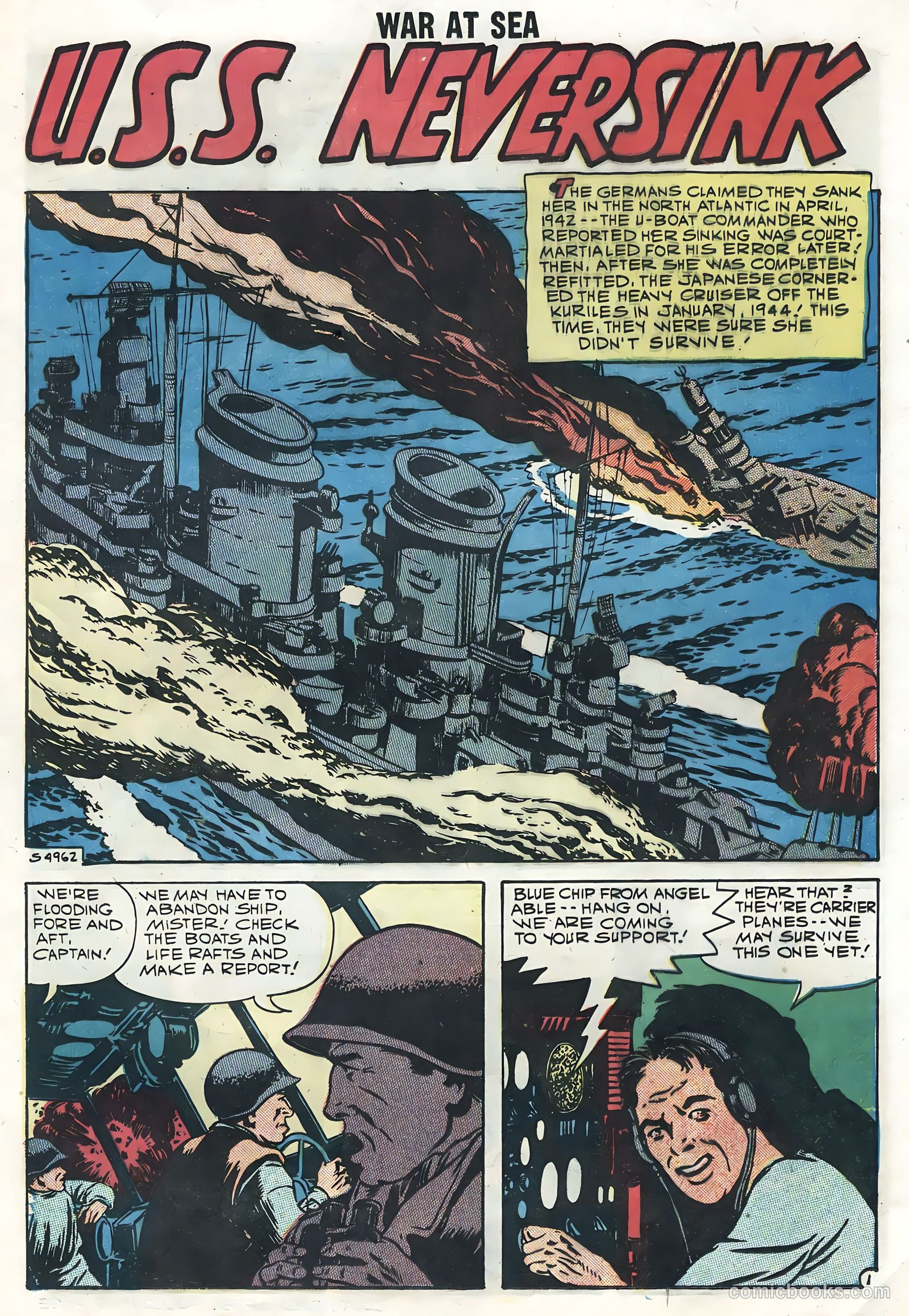 War at Sea #31 (1959) — page 13 of 36