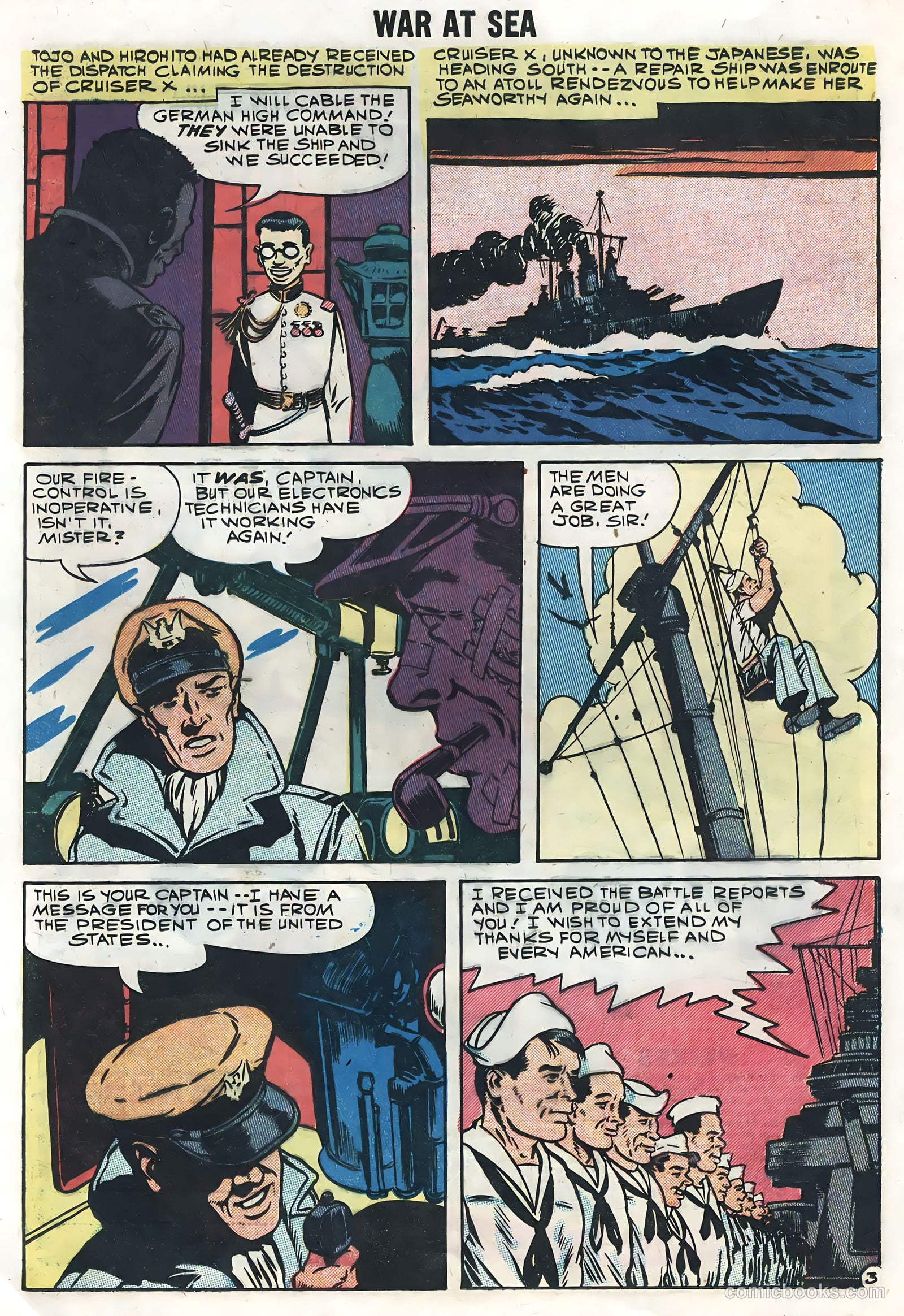 War at Sea #31 (1959) — page 16 of 36