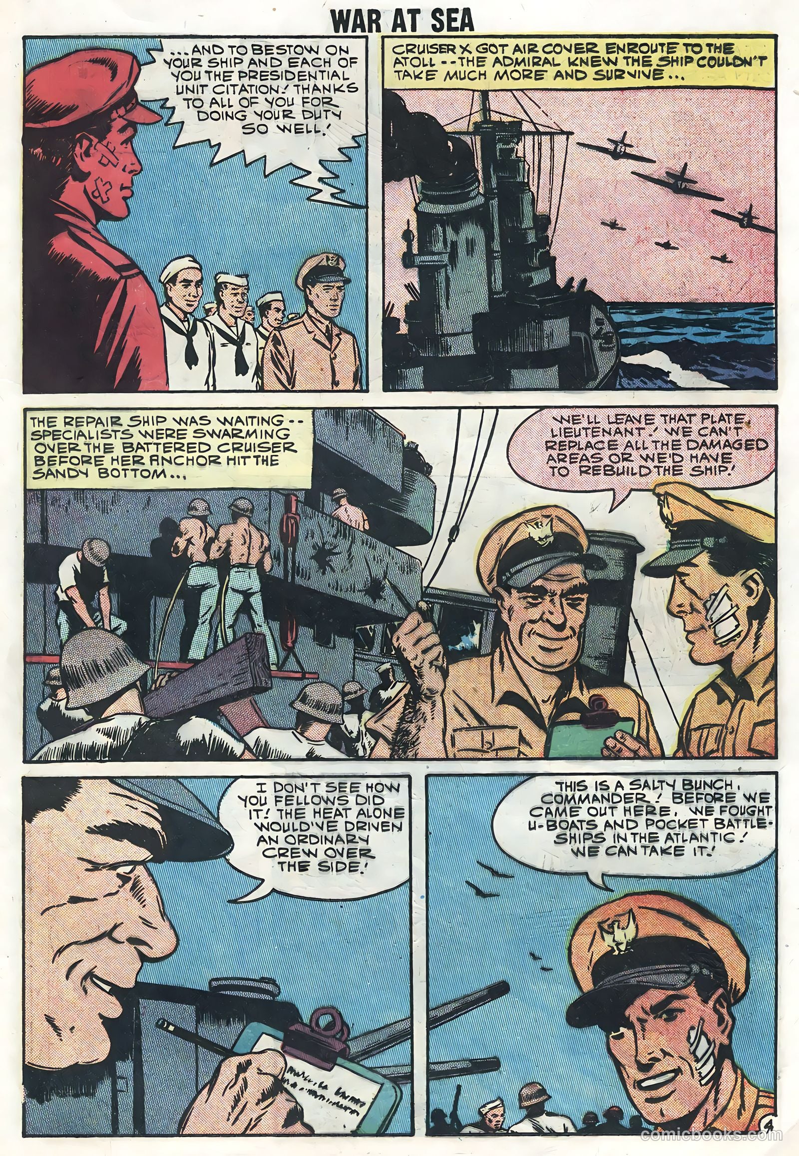 War at Sea #31 (1959) — page 17 of 36