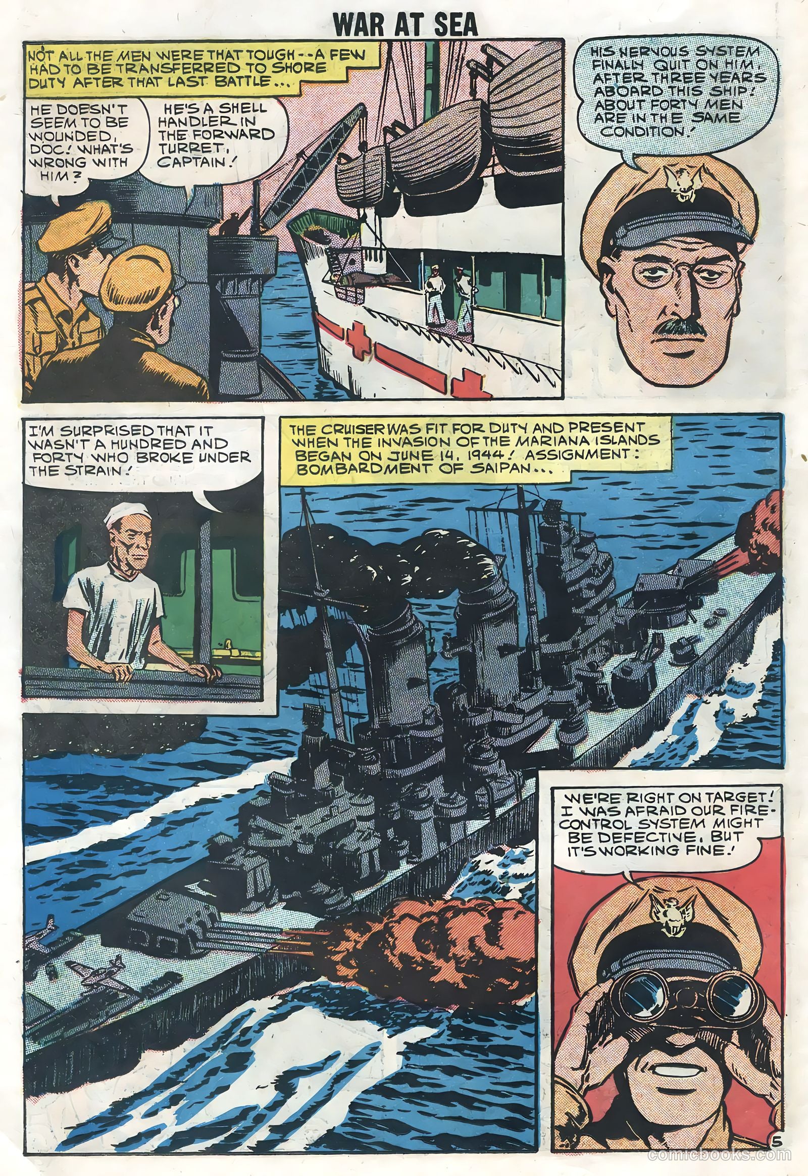 War at Sea #31 (1959) — page 18 of 36