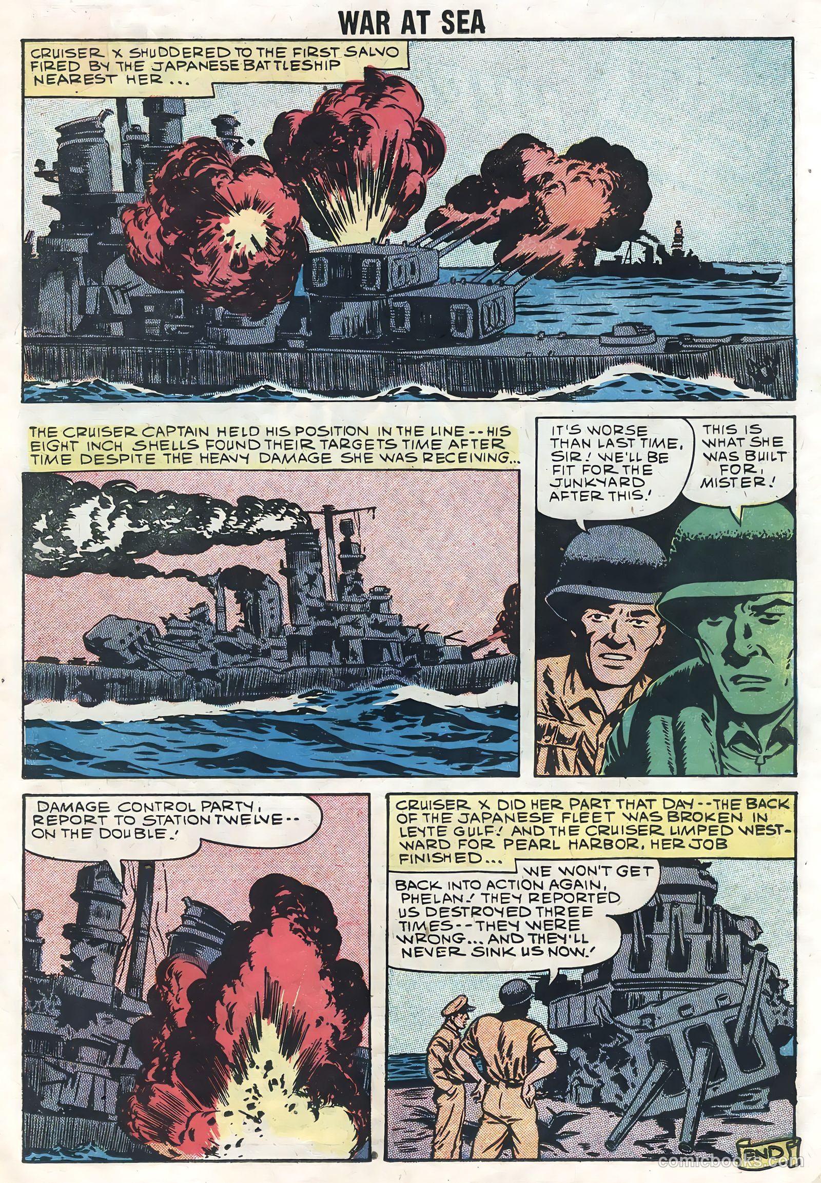War at Sea #31 (1959) — page 23 of 36