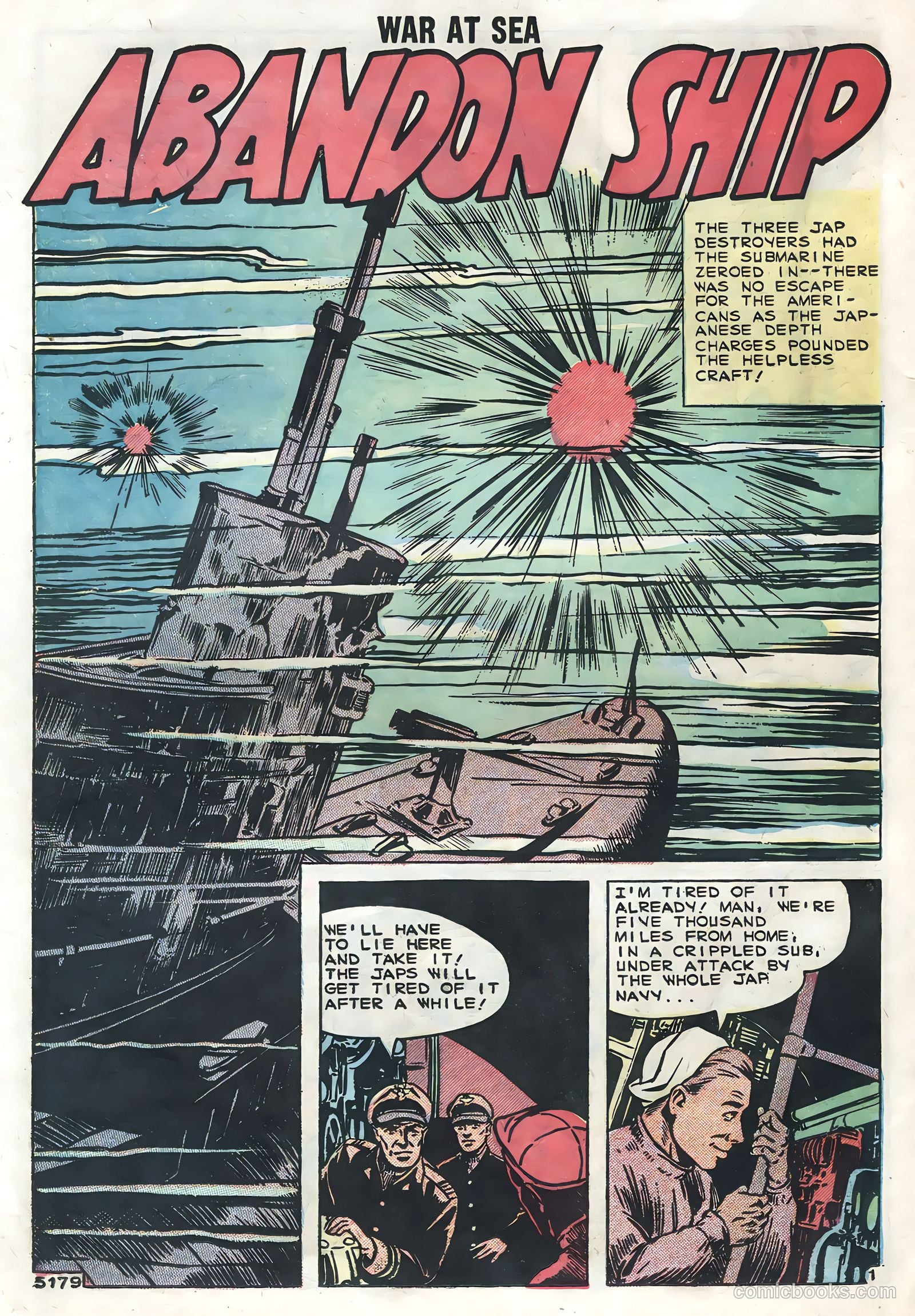 War at Sea #31 (1959) — page 26 of 36