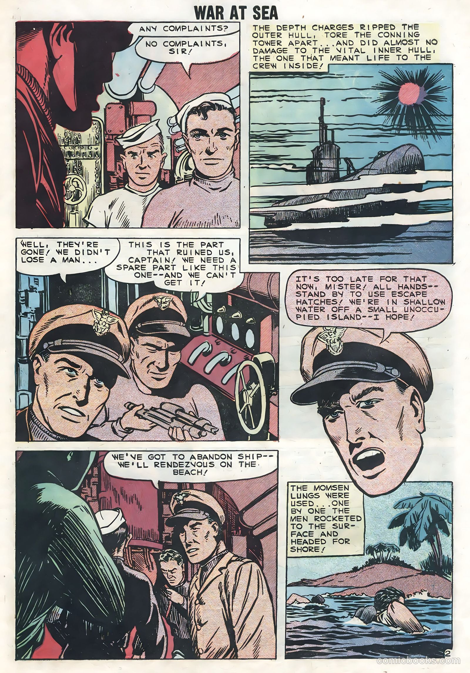 War at Sea #31 (1959) — page 27 of 36