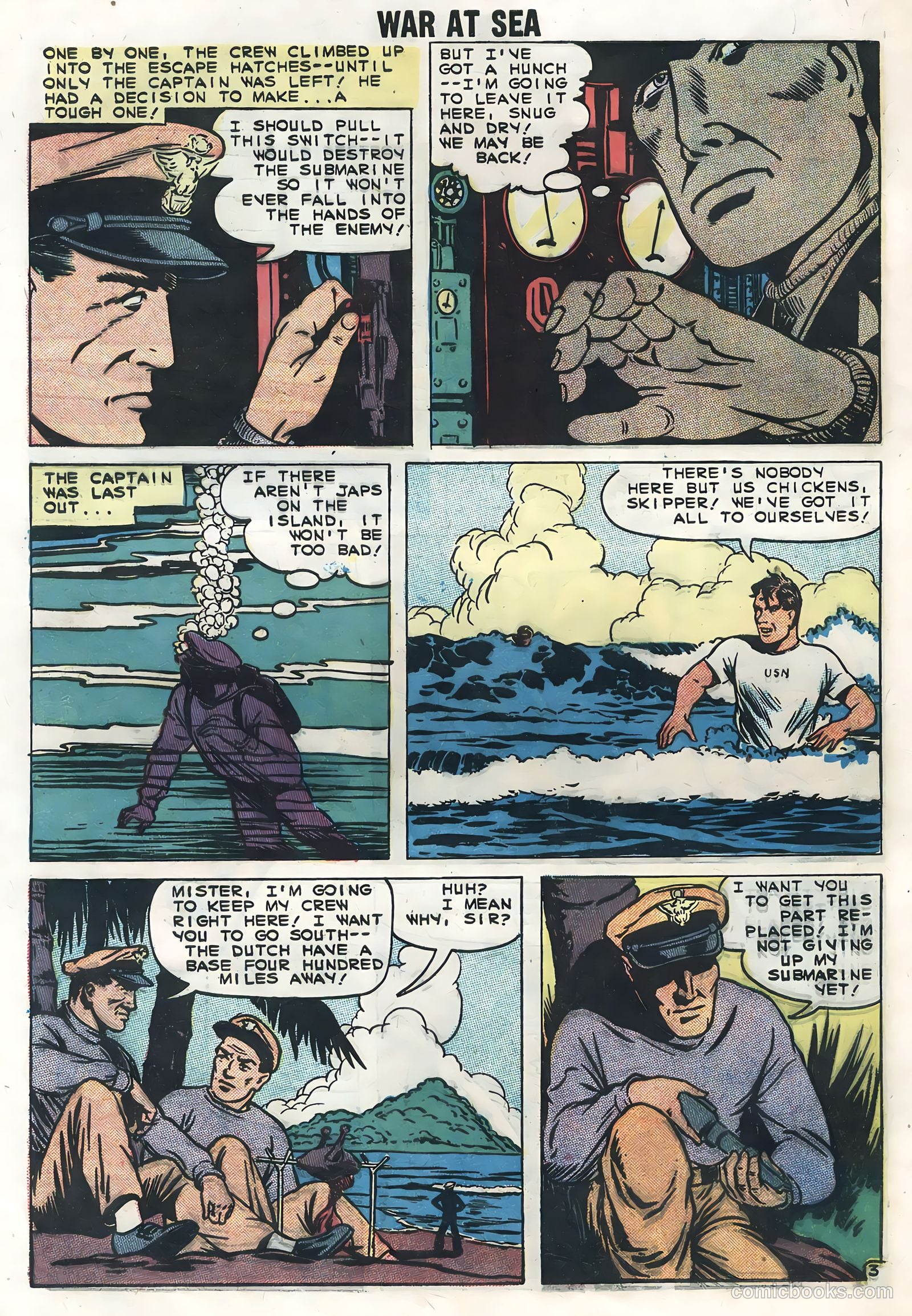 War at Sea #31 (1959) — page 28 of 36