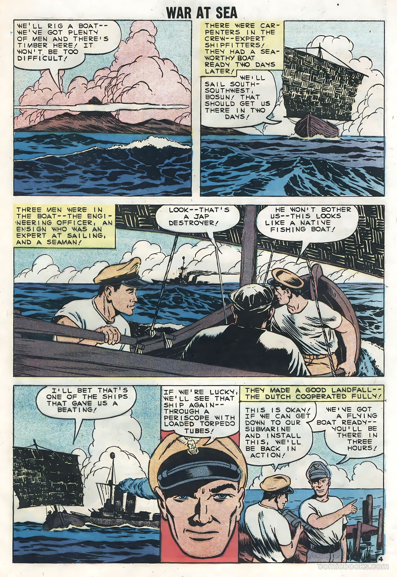 War at Sea #31 (1959) — page 29 of 36