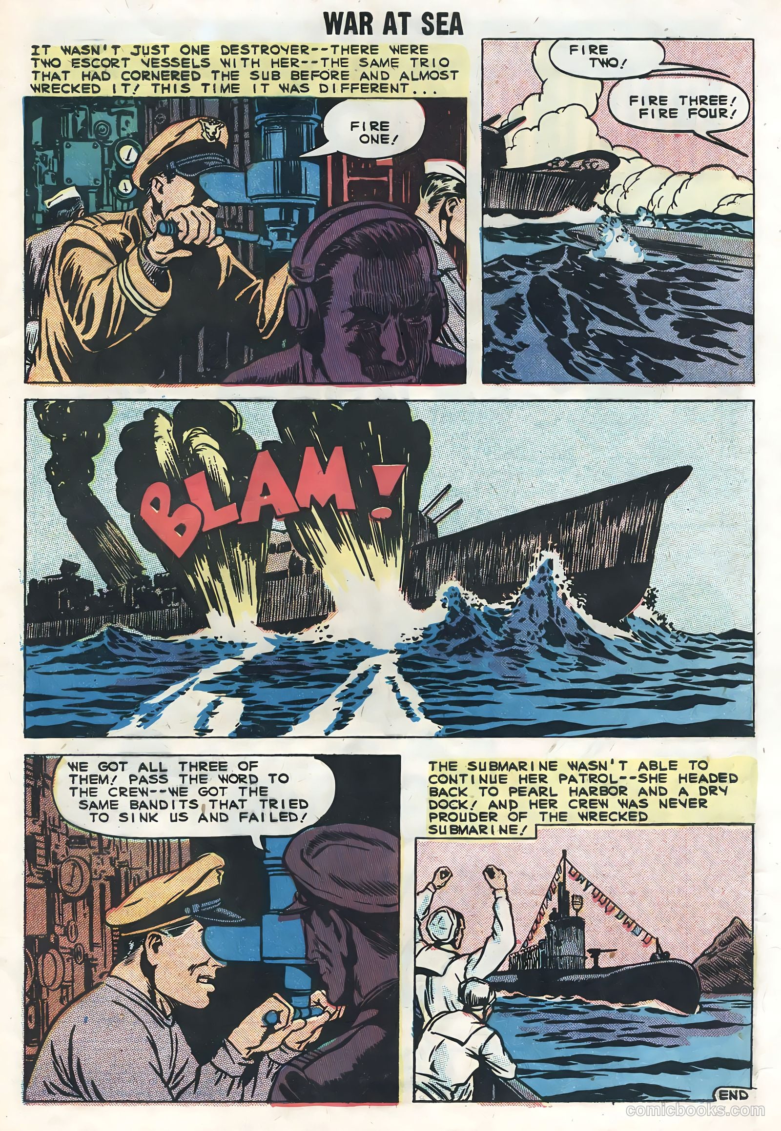 War at Sea #31 (1959) — page 33 of 36