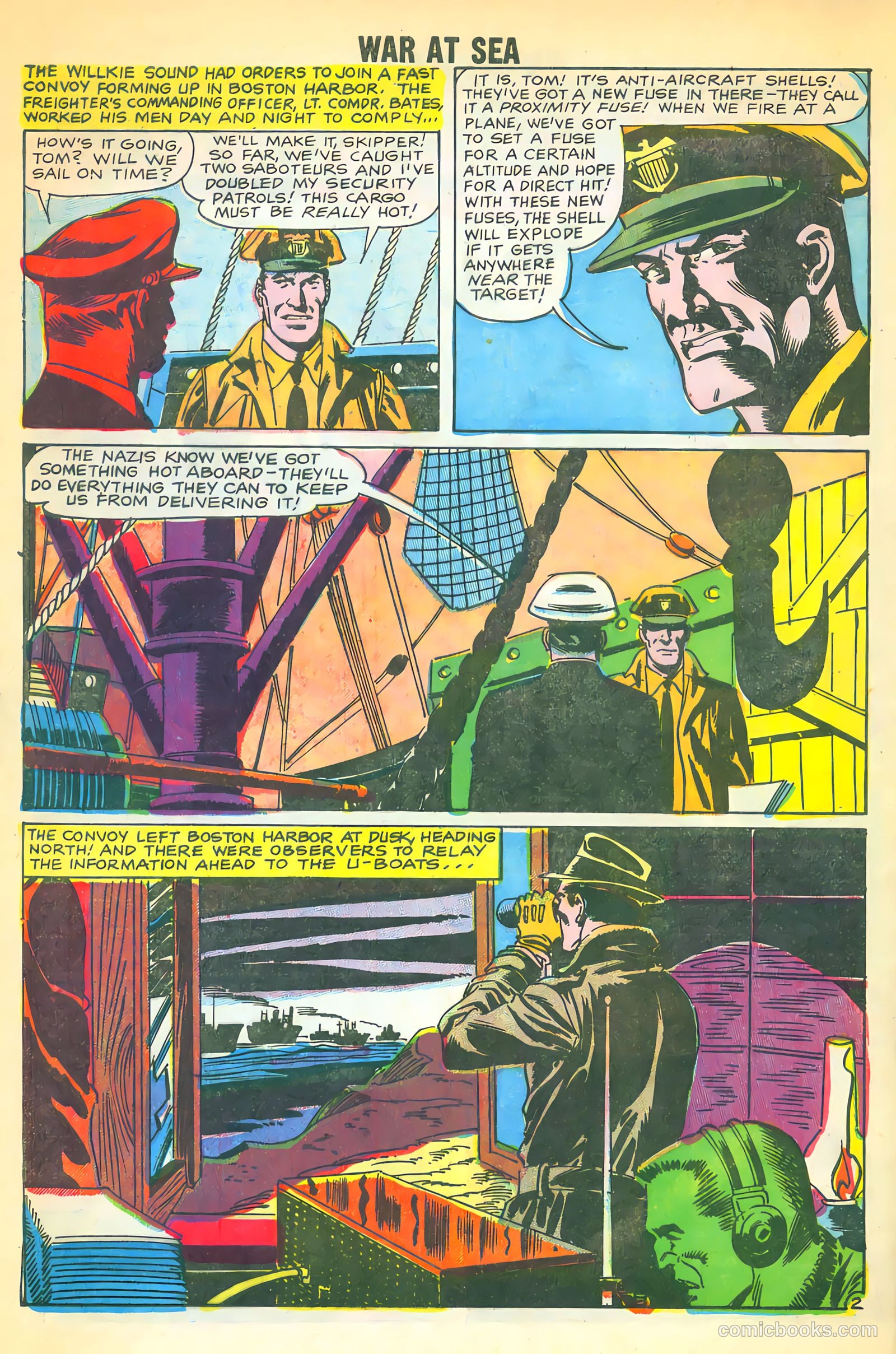 War at Sea #32 (1959) — page 4 of 36
