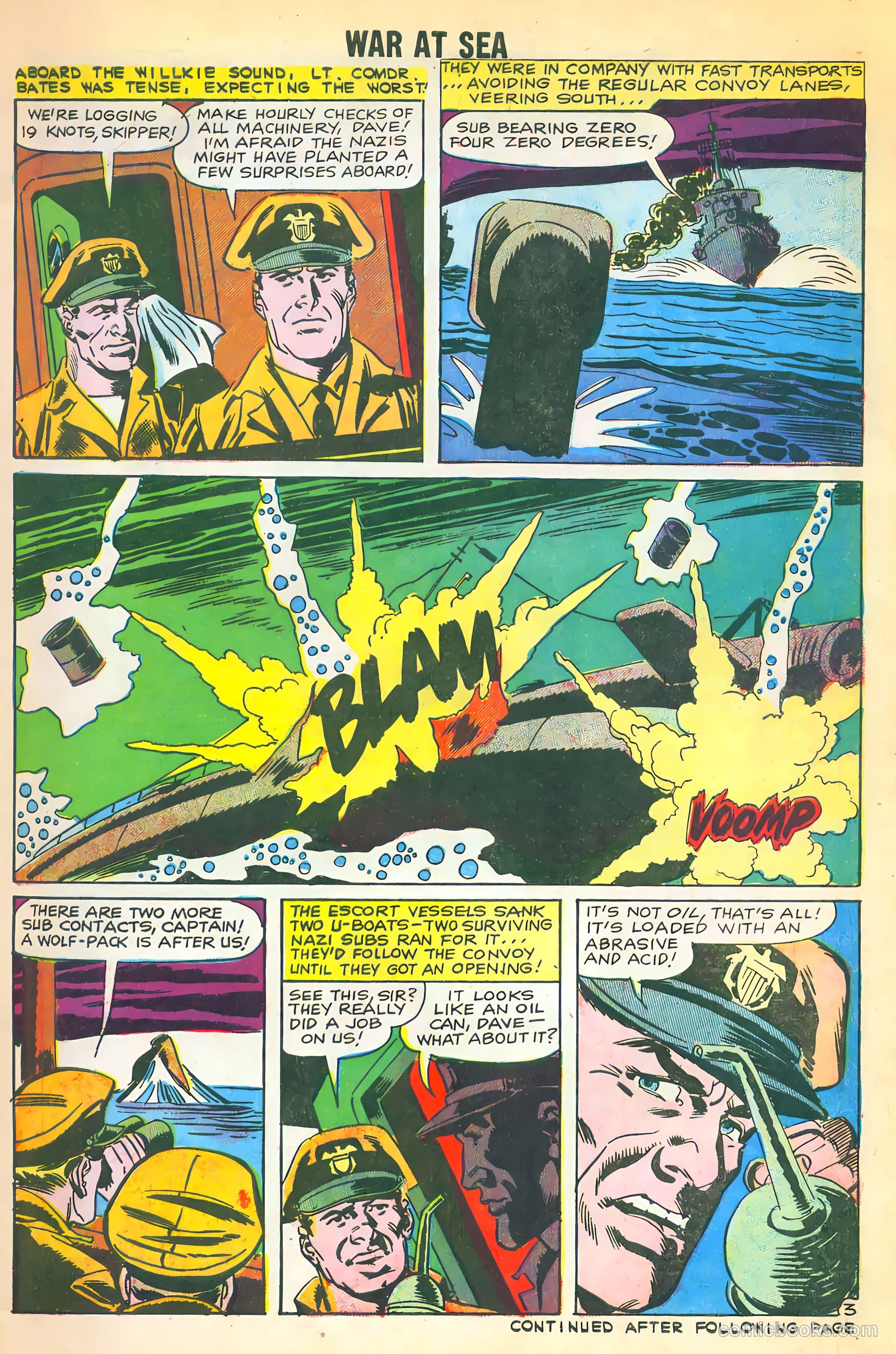 War at Sea #32 (1959) — page 5 of 36