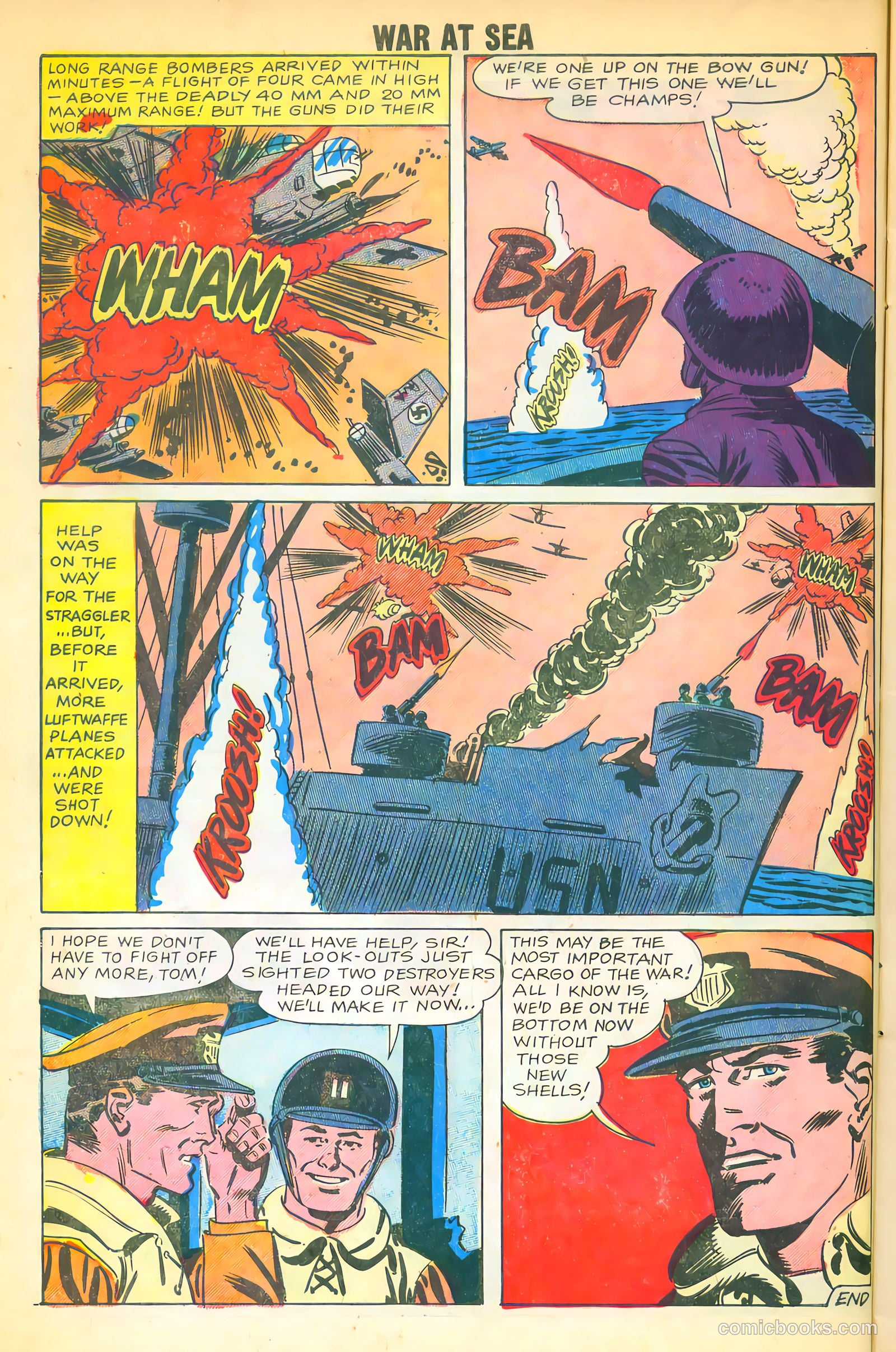 War at Sea #32 (1959) — page 10 of 36