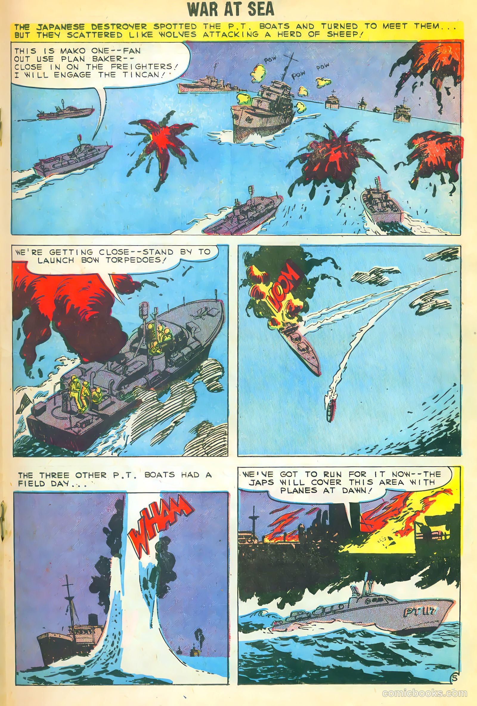 War at Sea #32 (1959) — page 19 of 36