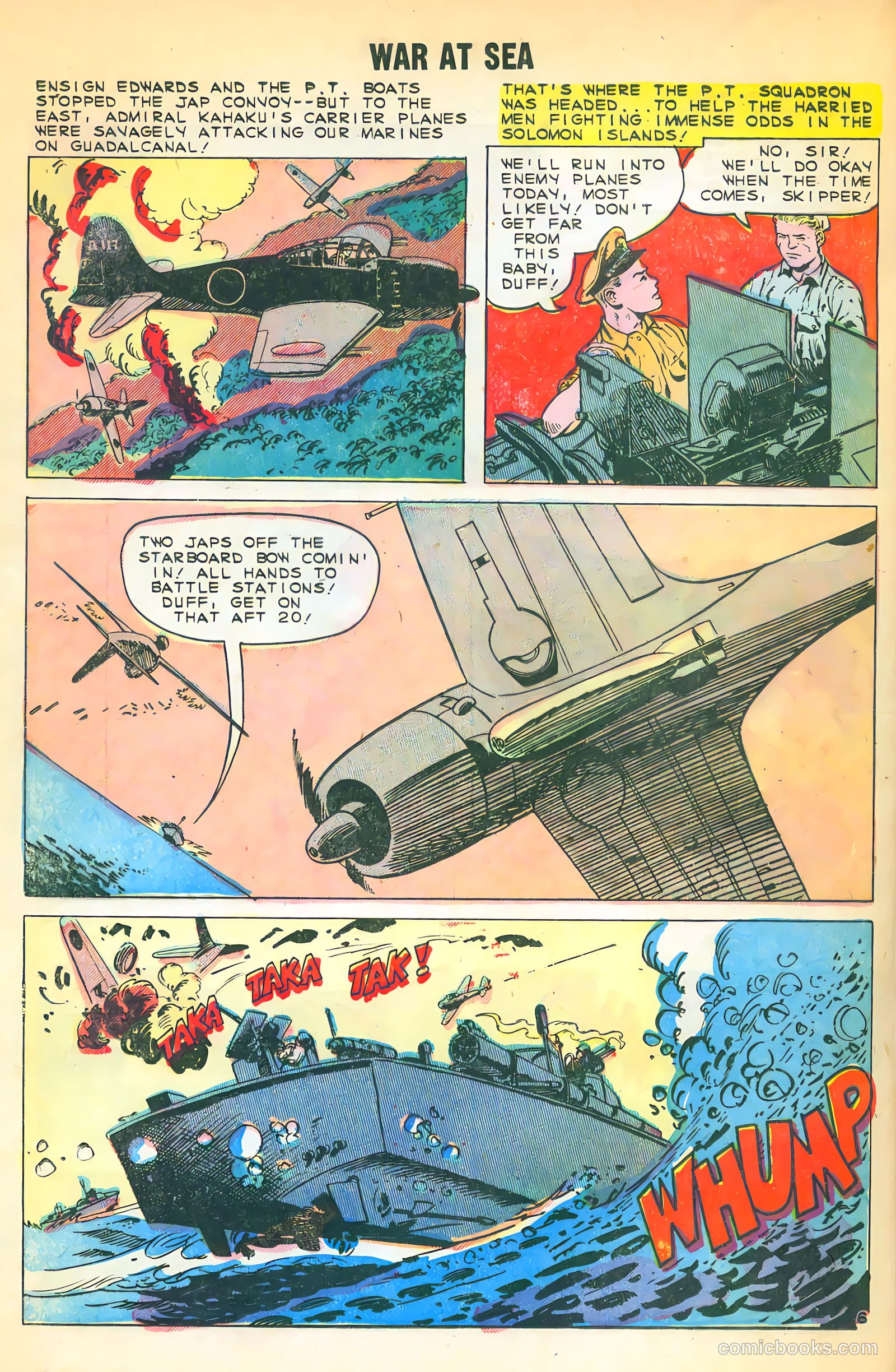 War at Sea #32 (1959) — page 20 of 36