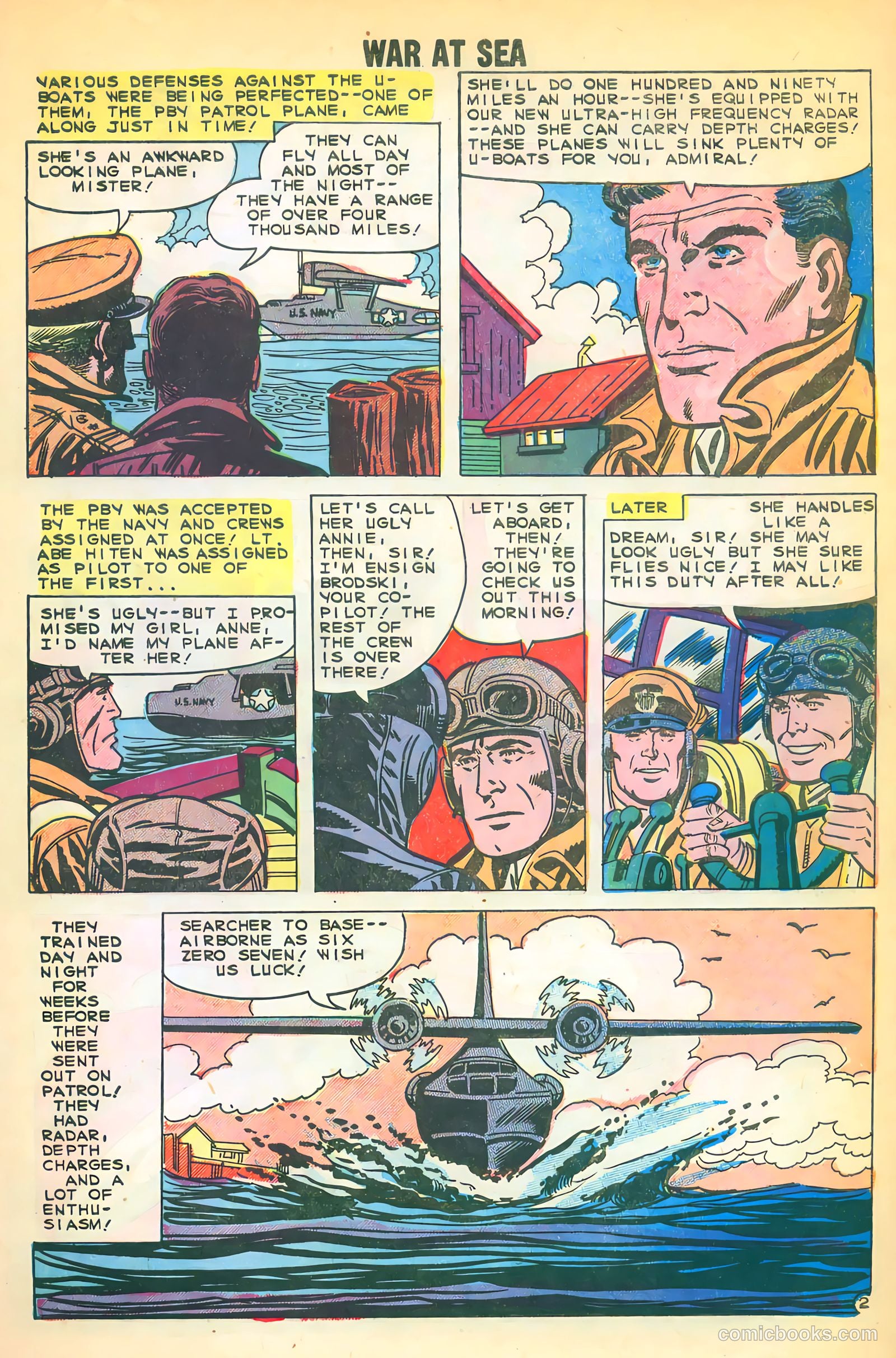 War at Sea #32 (1959) — page 27 of 36