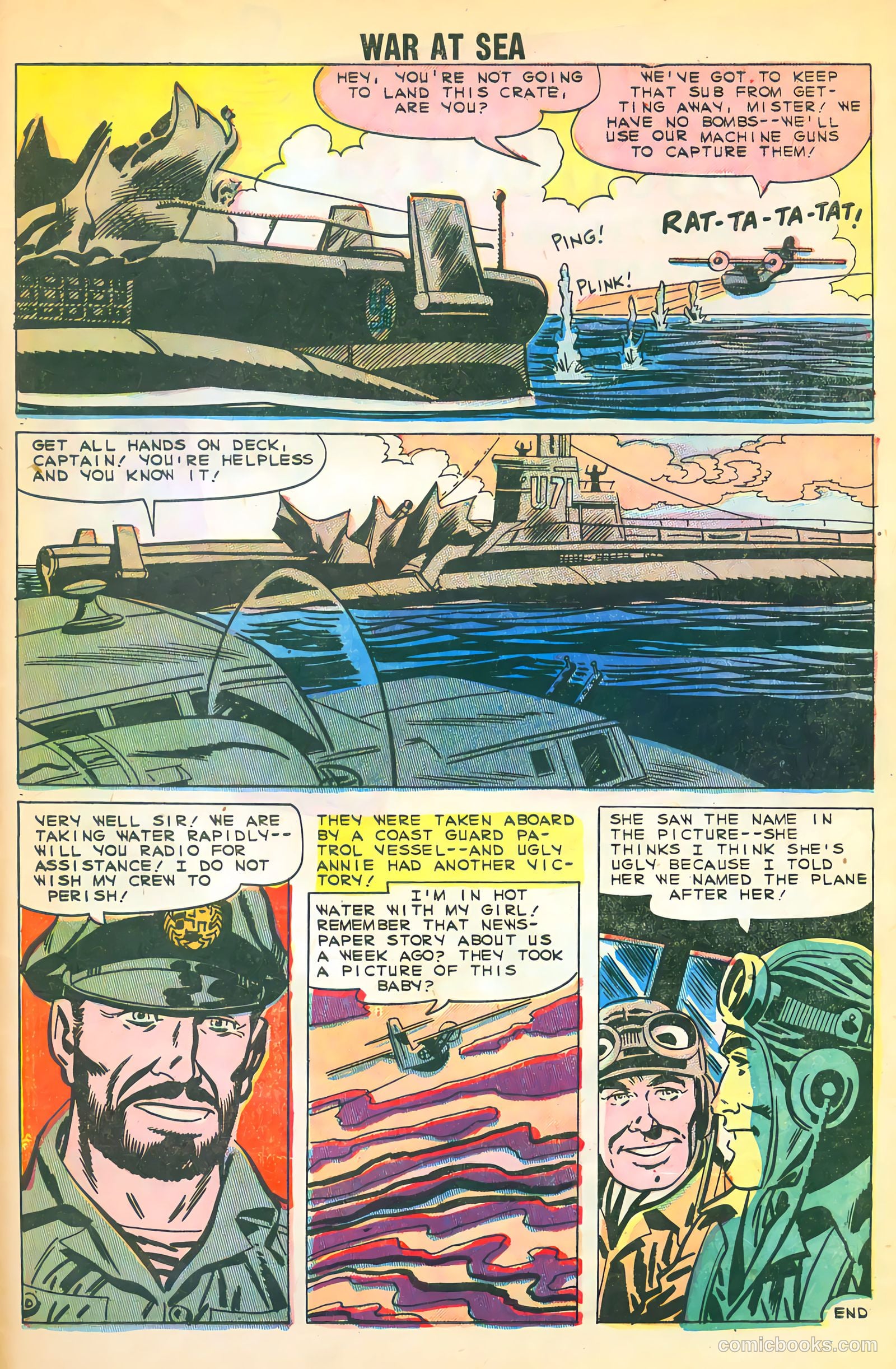 War at Sea #32 (1959) — page 33 of 36
