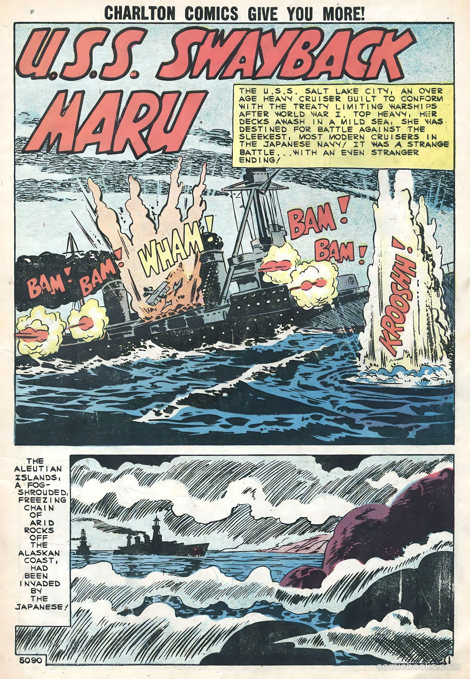 War at Sea #33 (1959) — page 3 of 36