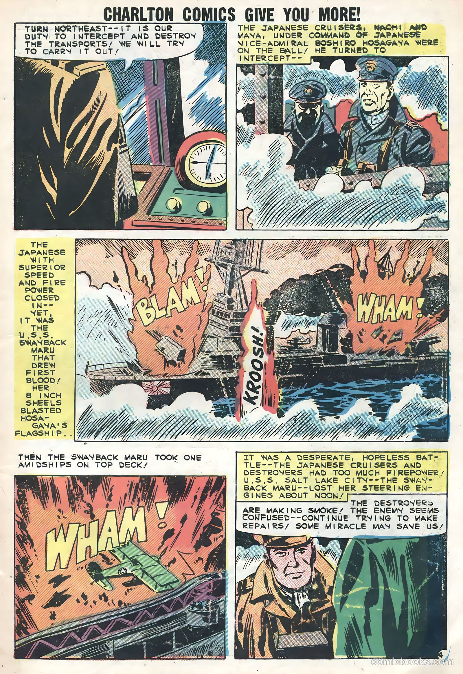 War at Sea #33 (1959) — page 7 of 36