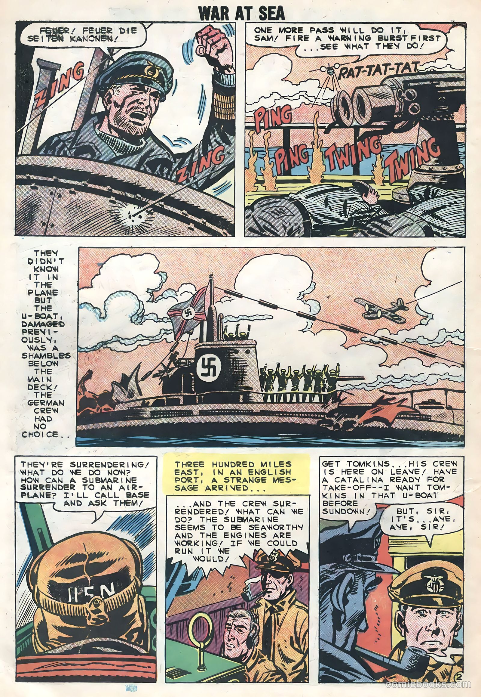 War at Sea #33 (1959) — page 10 of 36