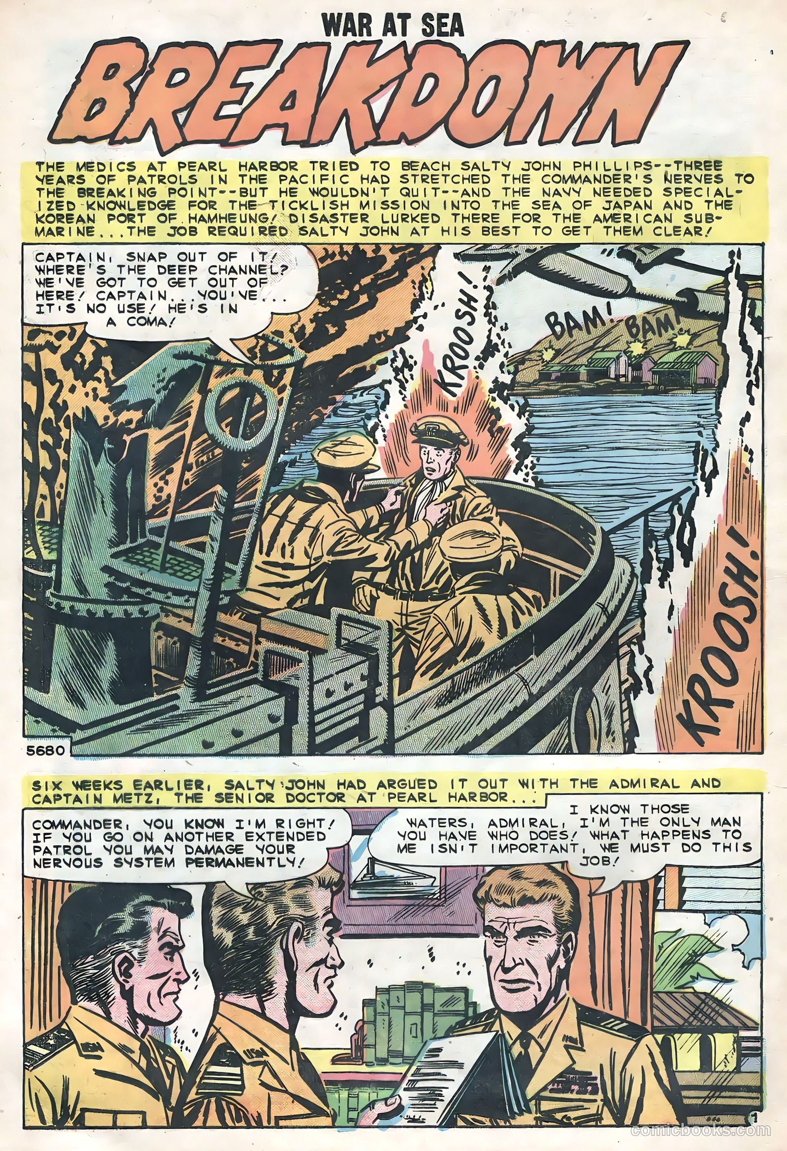 War at Sea #33 (1959) — page 16 of 36