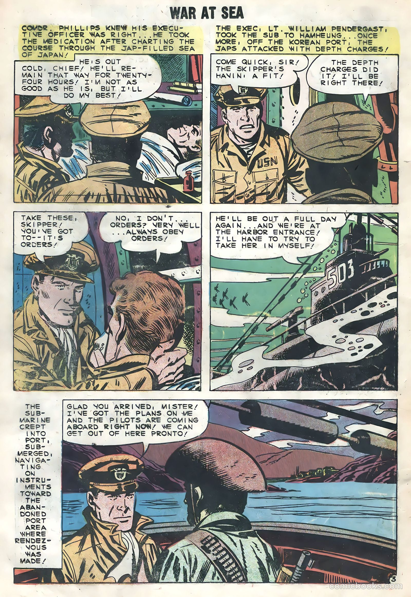 War at Sea #33 (1959) — page 18 of 36