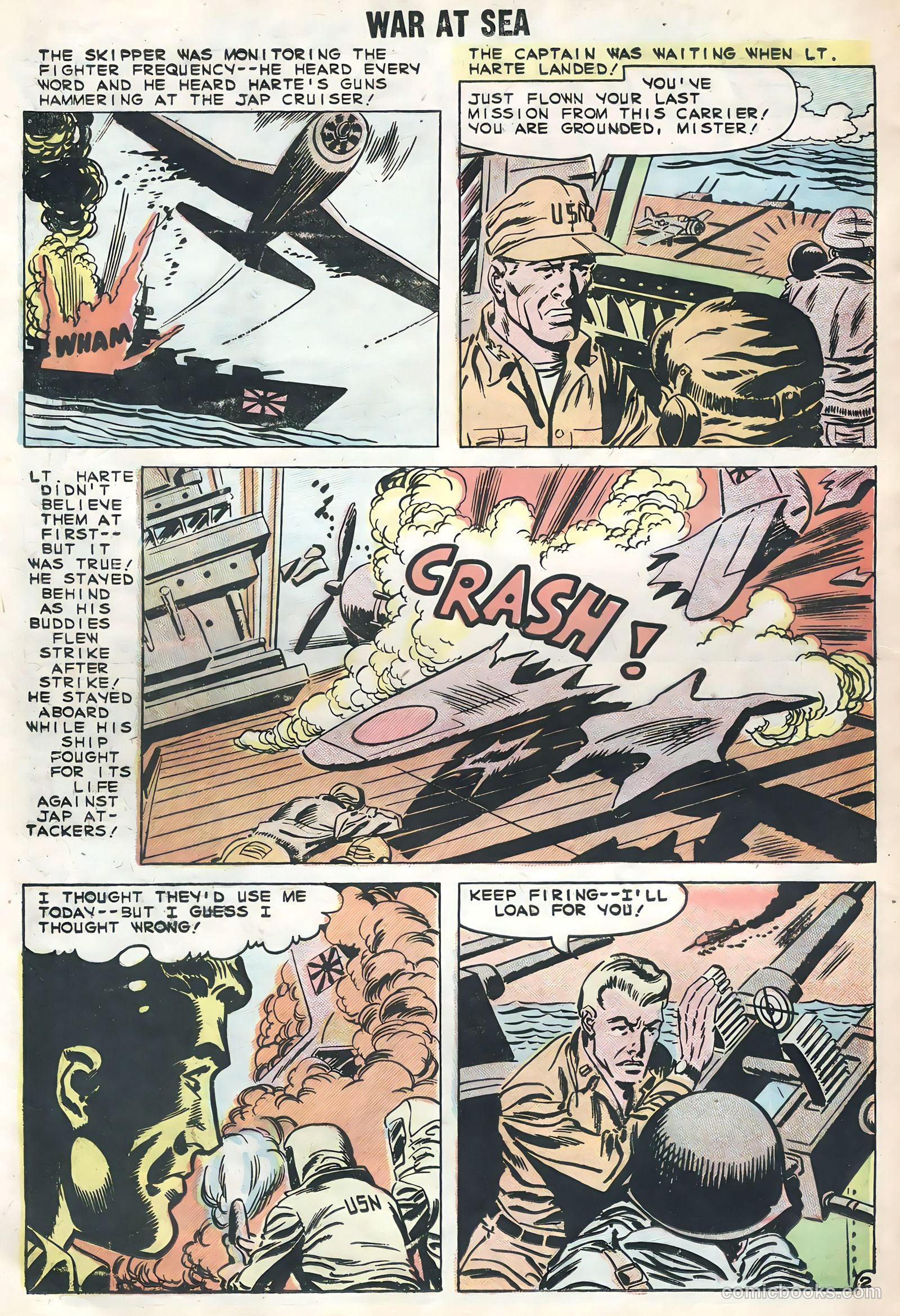 War at Sea #33 (1959) — page 26 of 36