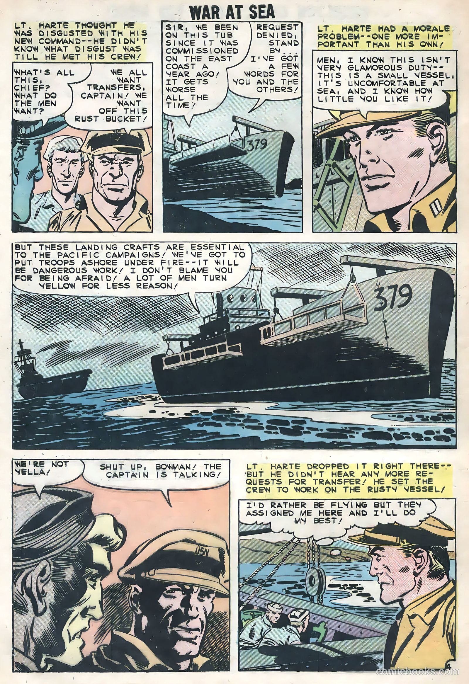 War at Sea #33 (1959) — page 28 of 36