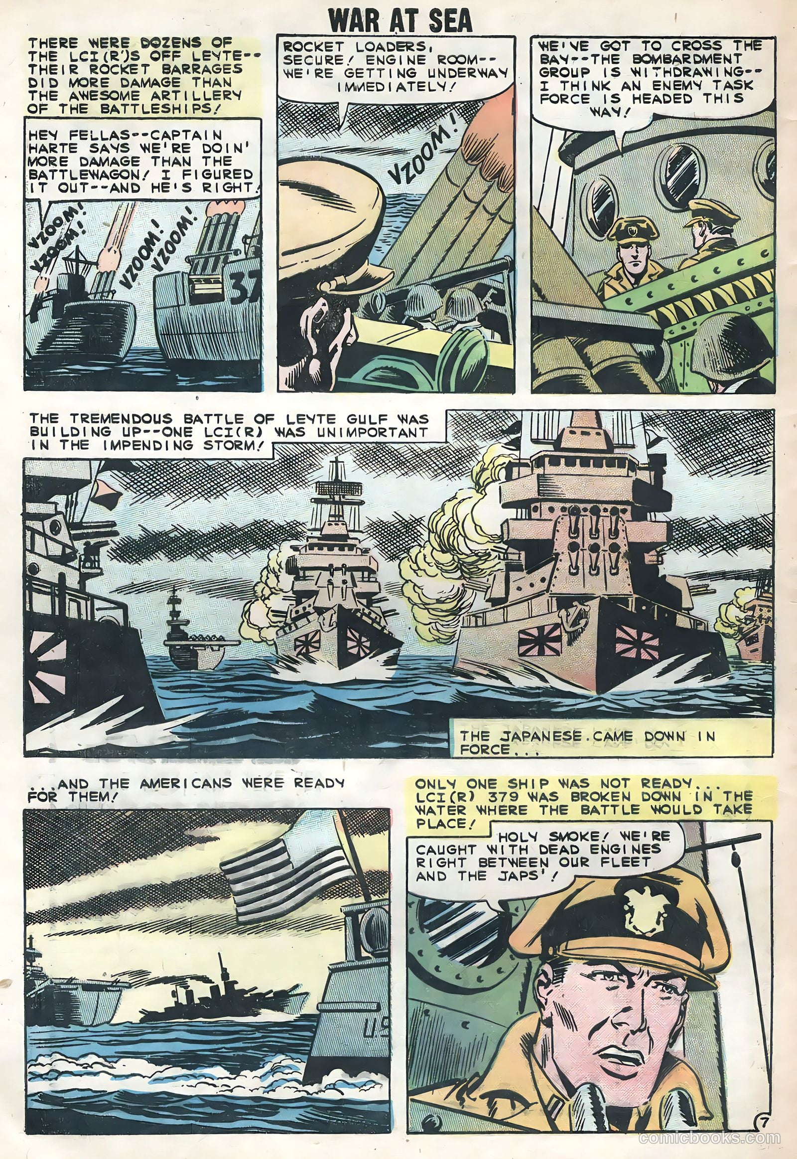 War at Sea #33 (1959) — page 32 of 36