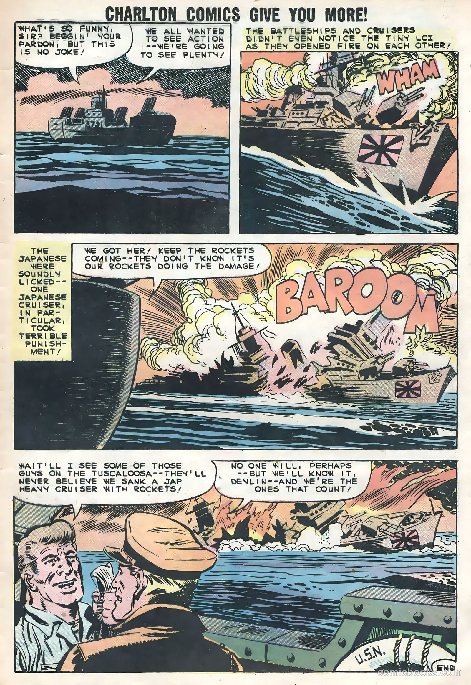 War at Sea #33 (1959) — page 33 of 36