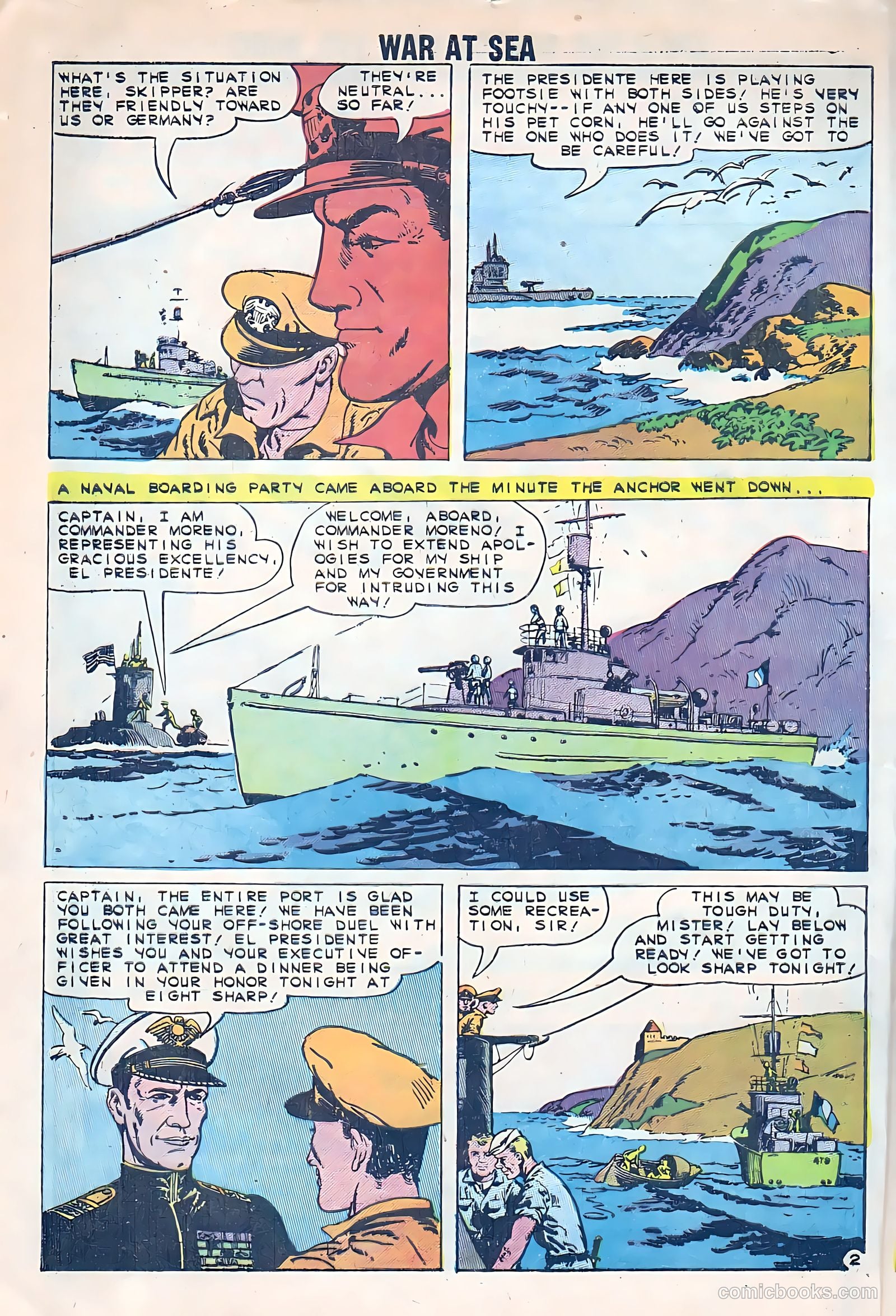War at Sea #34 (1960) — page 4 of 36