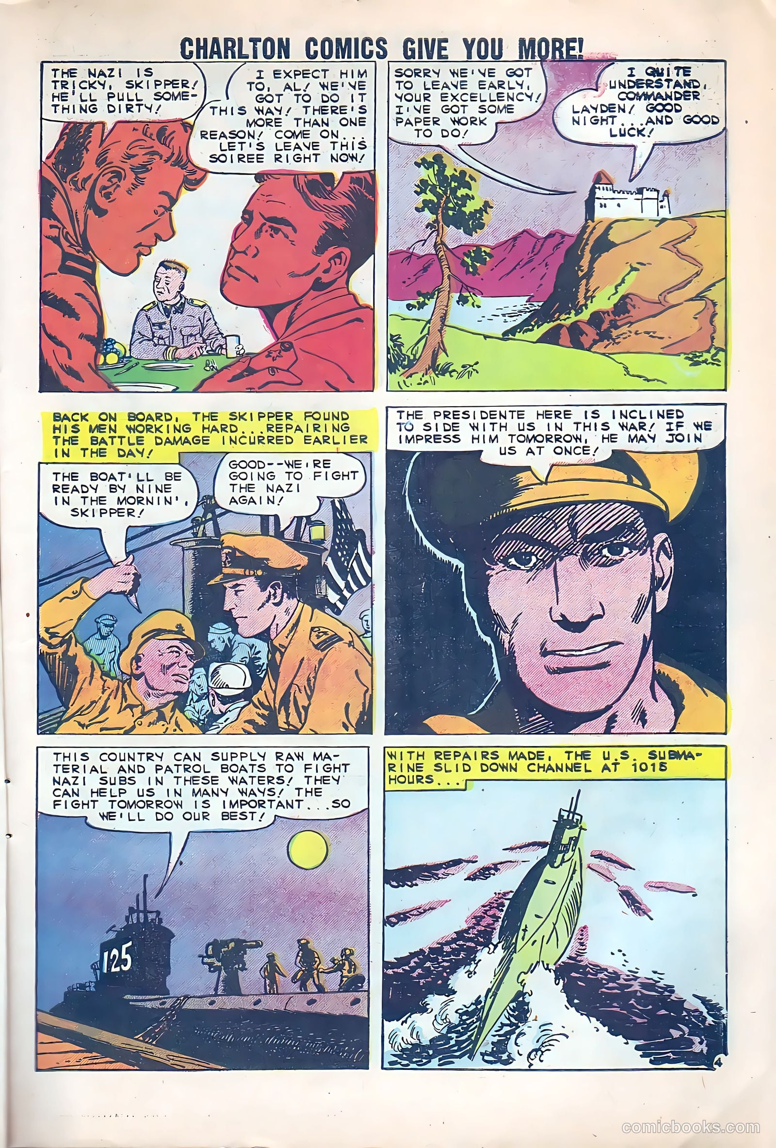 War at Sea #34 (1960) — page 7 of 36