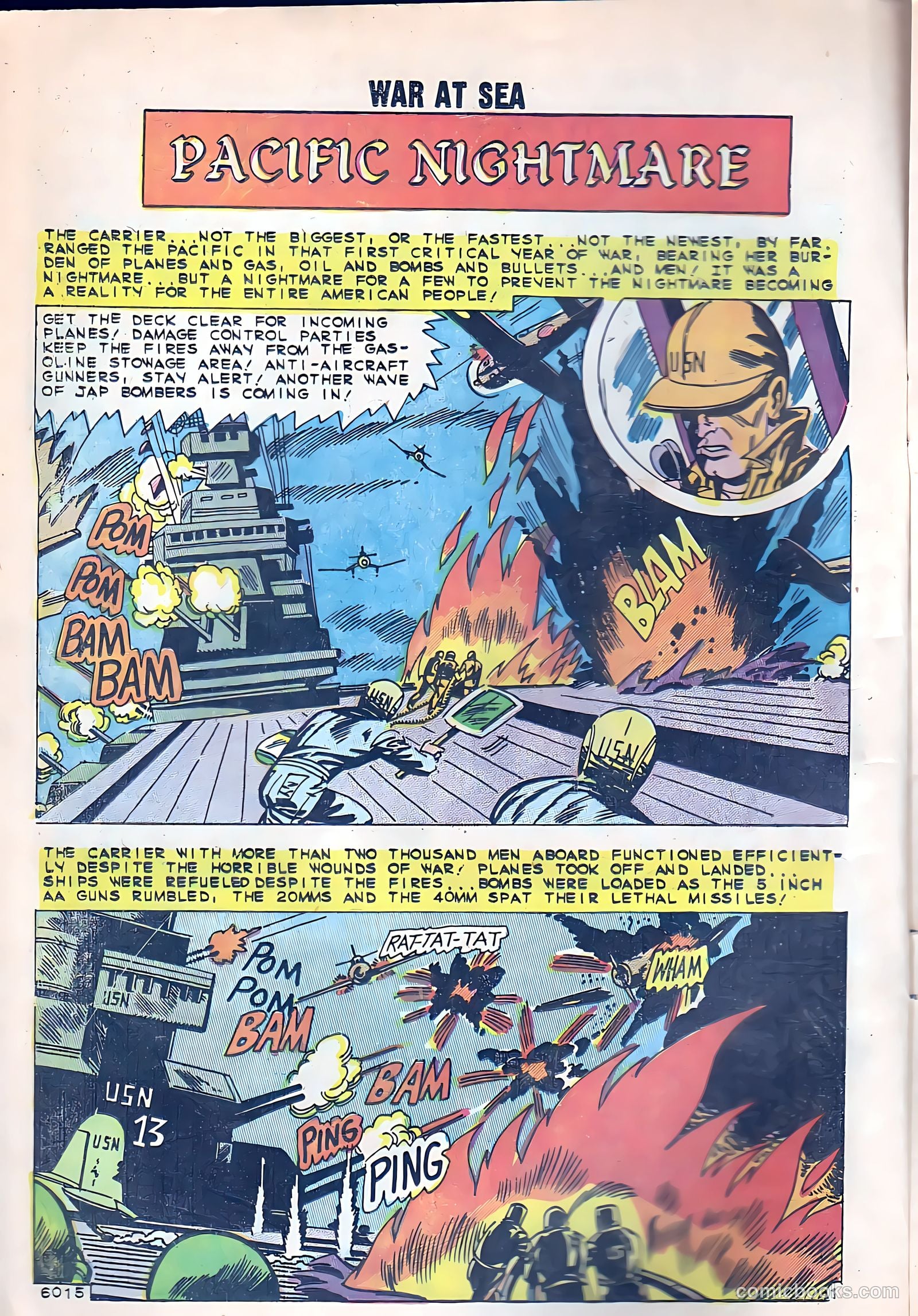 War at Sea #34 (1960) — page 12 of 36