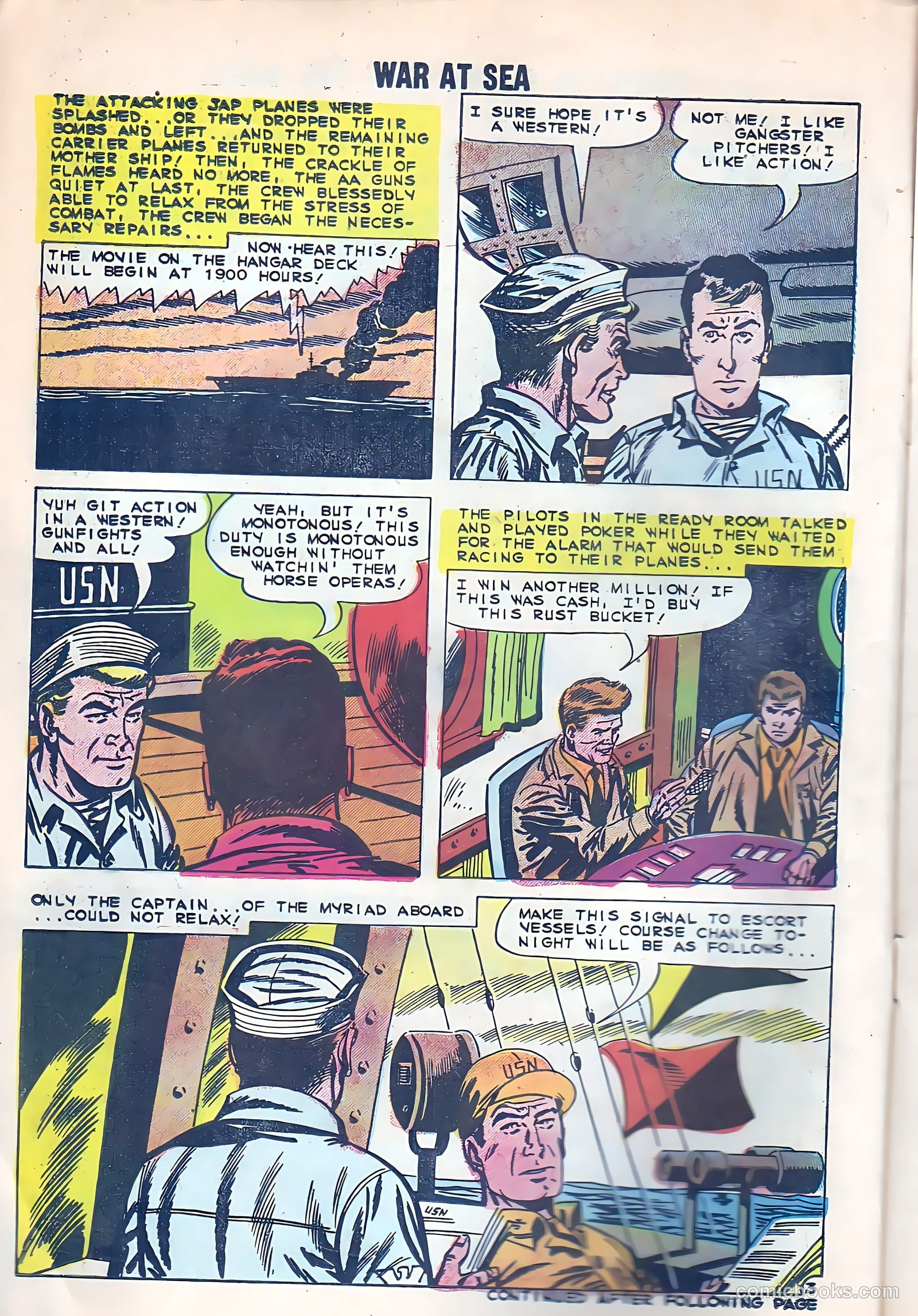 War at Sea #34 (1960) — page 14 of 36
