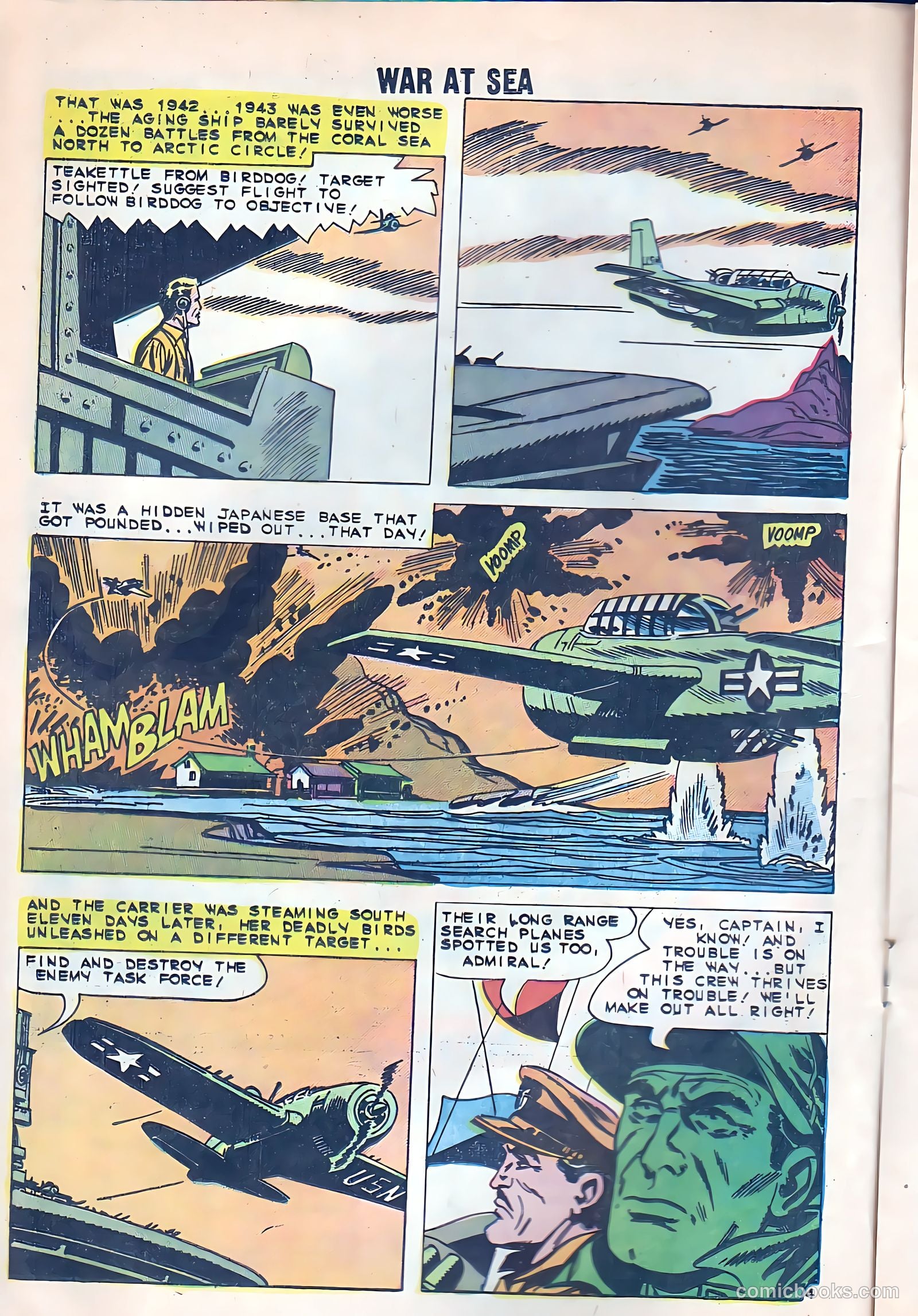 War at Sea #34 (1960) — page 16 of 36