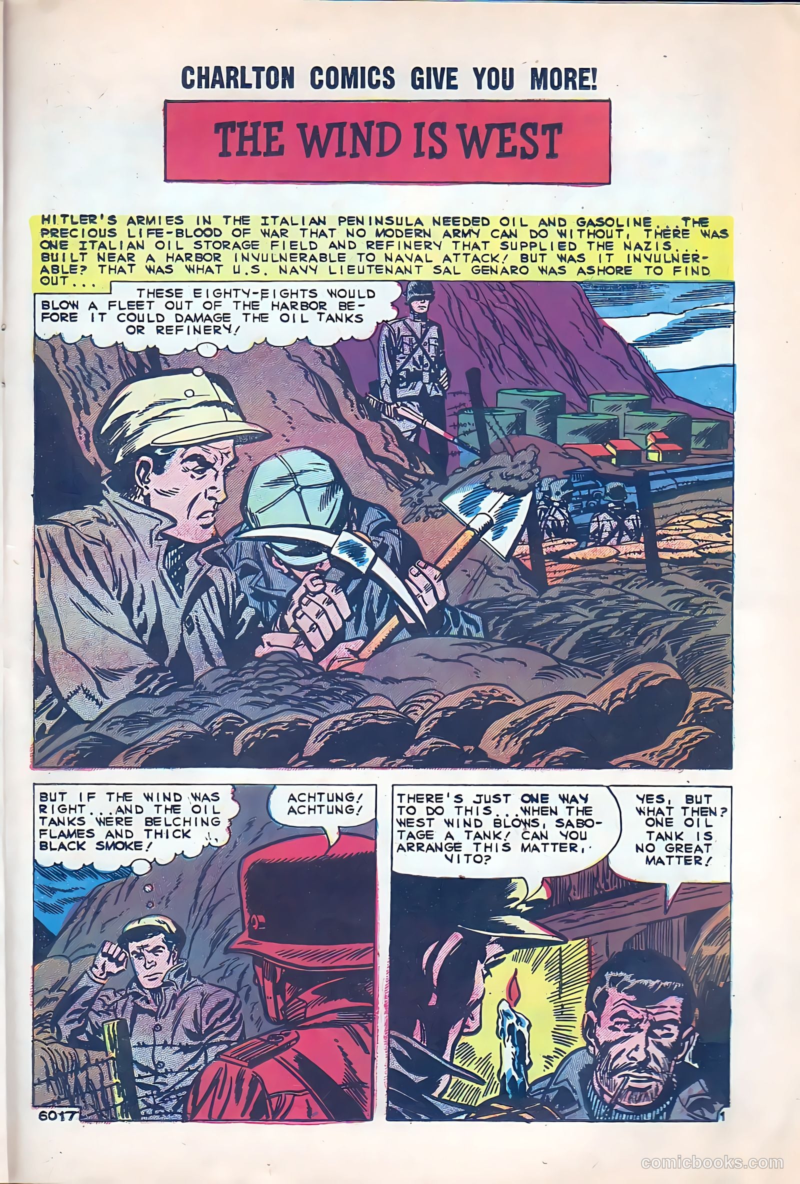 War at Sea #34 (1960) — page 23 of 36
