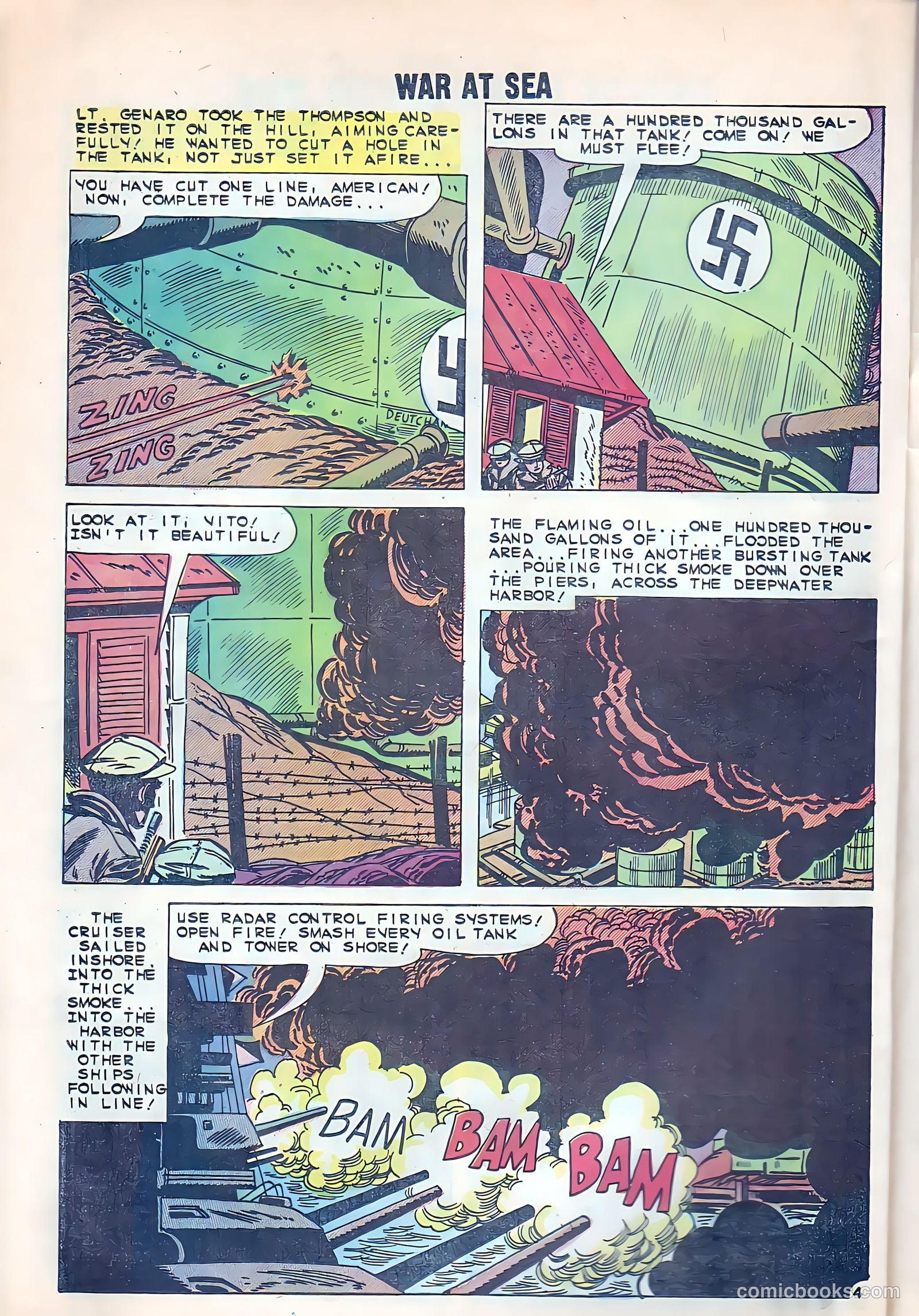 War at Sea #34 (1960) — page 26 of 36